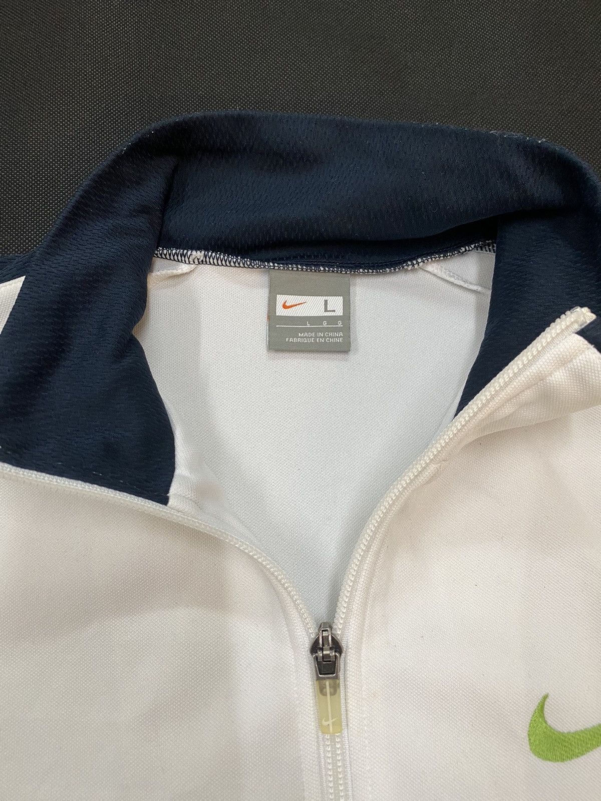 Nike × Vintage Vintage Nike Swoosh Track Jacket Size US M / EU 48-50 / 2 - 8 Thumbnail