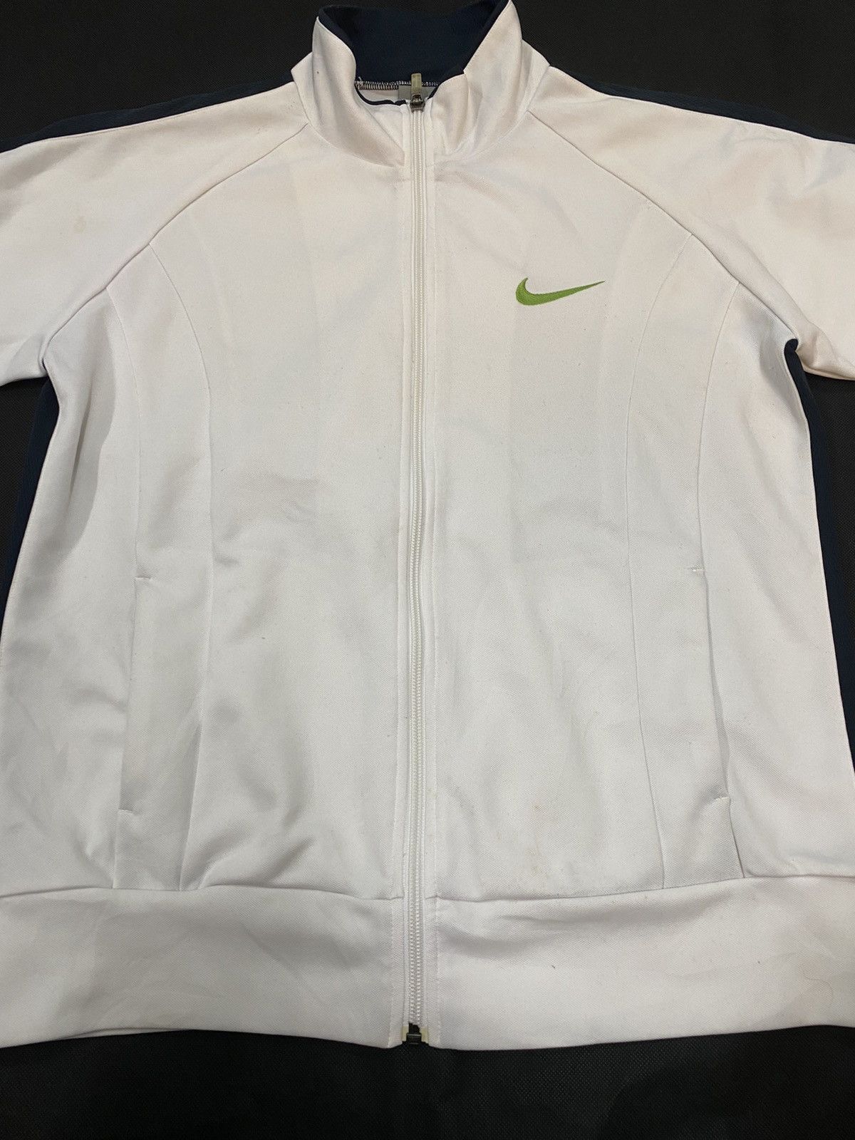 Nike × Vintage Vintage Nike Swoosh Track Jacket Size US M / EU 48-50 / 2 - 3 Thumbnail