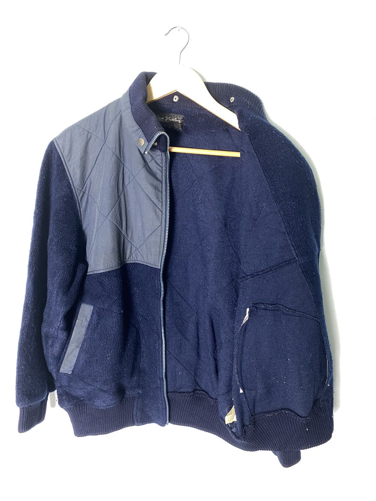 Designer × Golden Bear × Japanese Brand Vintage Jack Nicklaus Fleece Jacket Size US L / EU 52-54 / 3 - 9 Thumbnail