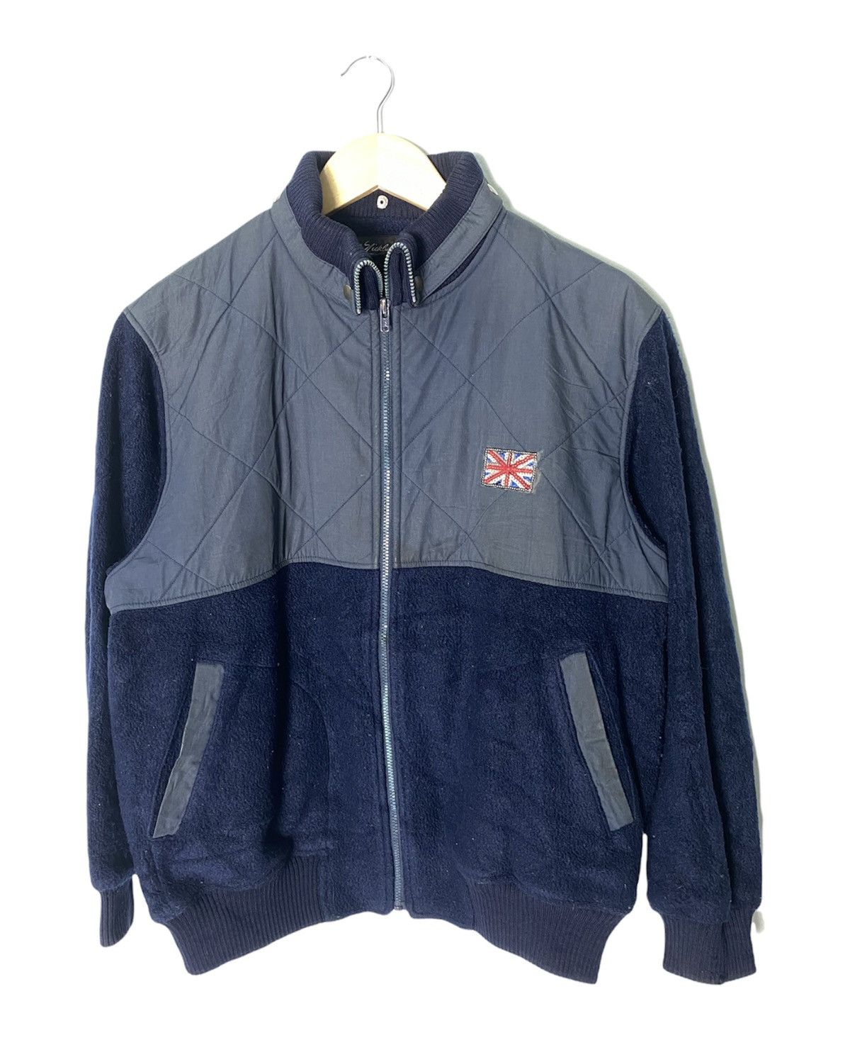 Designer × Golden Bear × Japanese Brand Vintage Jack Nicklaus Fleece Jacket Size US L / EU 52-54 / 3 - 1 Thumbnail