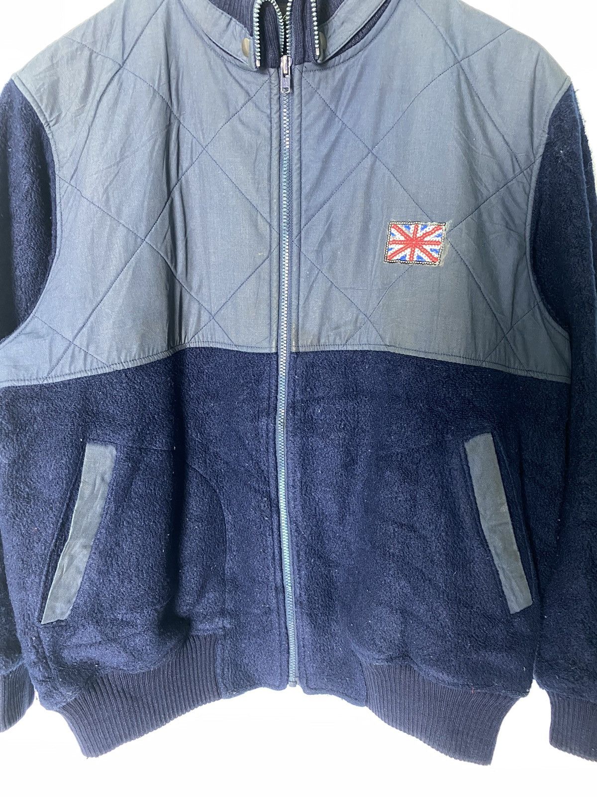 Designer × Golden Bear × Japanese Brand Vintage Jack Nicklaus Fleece Jacket Size US L / EU 52-54 / 3 - 2 Thumbnail
