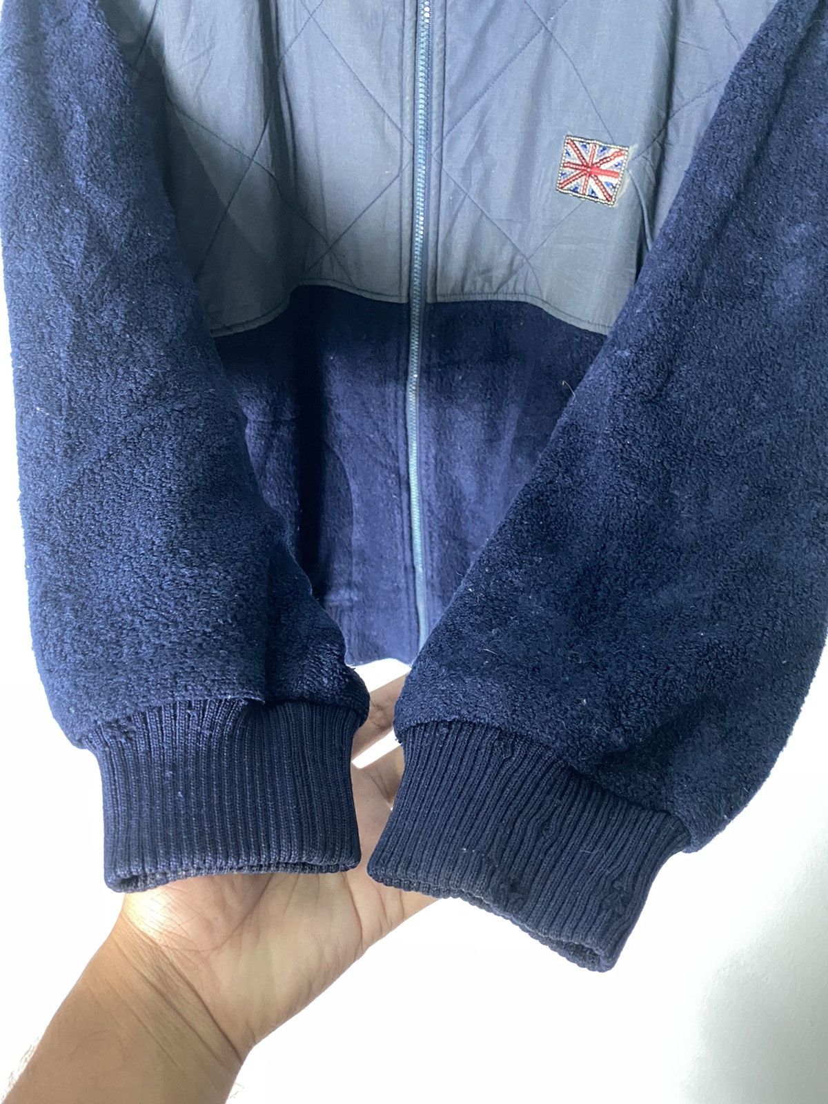 Designer × Golden Bear × Japanese Brand Vintage Jack Nicklaus Fleece Jacket Size US L / EU 52-54 / 3 - 5 Thumbnail