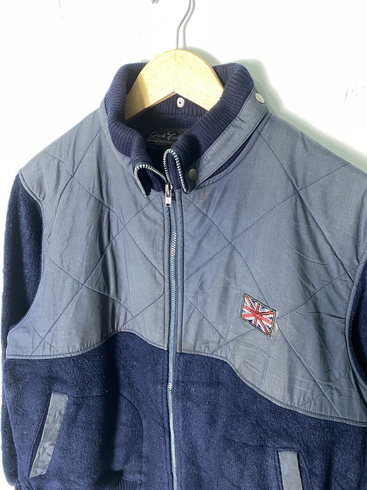 Designer × Golden Bear × Japanese Brand Vintage Jack Nicklaus Fleece Jacket Size US L / EU 52-54 / 3 - 4 Thumbnail