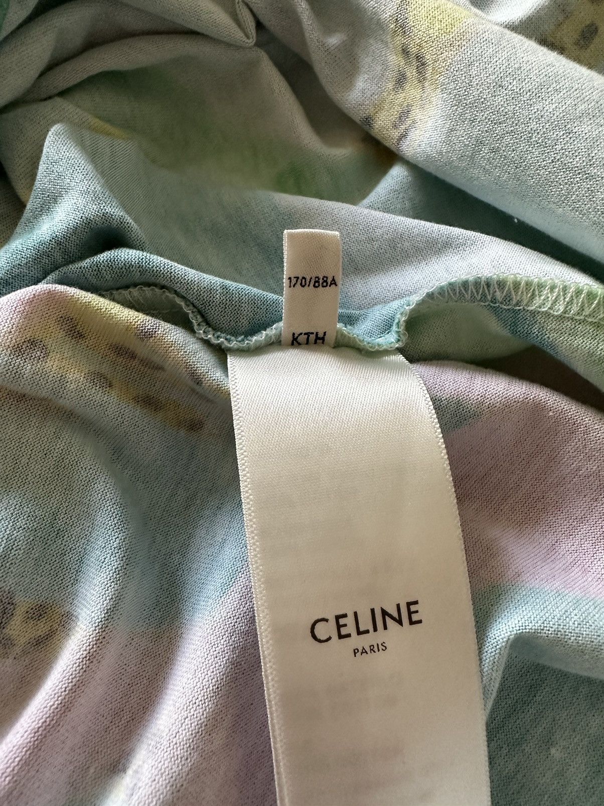 Celine SS21 $490 🤑 Celine Tyson Reeder T shirt Hedi Slimane Size US M / EU 48-50 / 2 - 13 Thumbnail