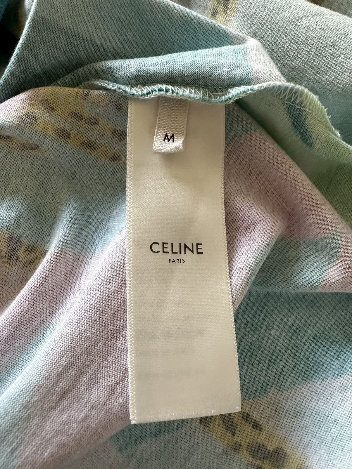 Celine SS21 $490 🤑 Celine Tyson Reeder T shirt Hedi Slimane Size US M / EU 48-50 / 2 - 12 Thumbnail