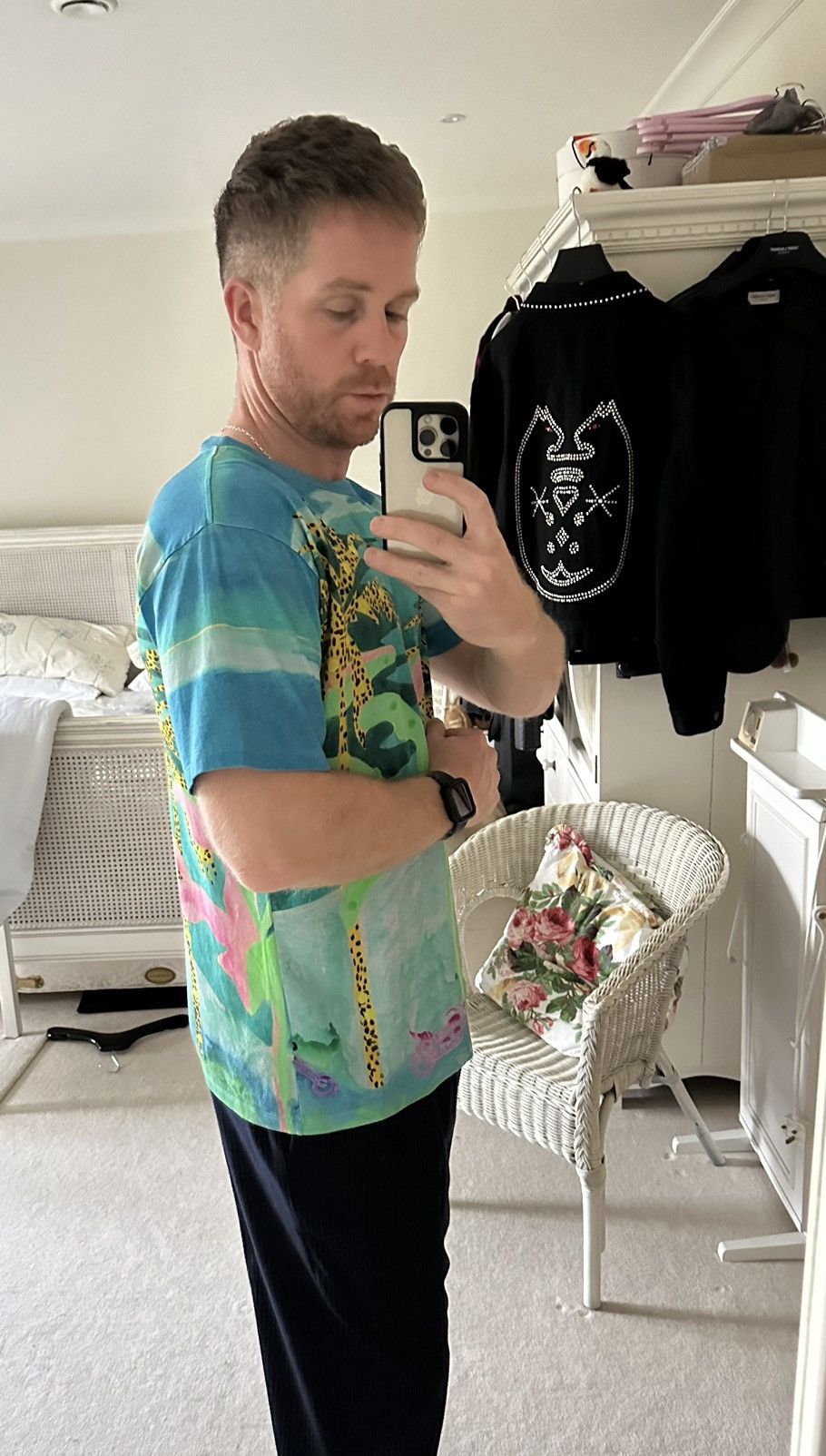 Celine SS21 $490 🤑 Celine Tyson Reeder T shirt Hedi Slimane Size US M / EU 48-50 / 2 - 4 Thumbnail
