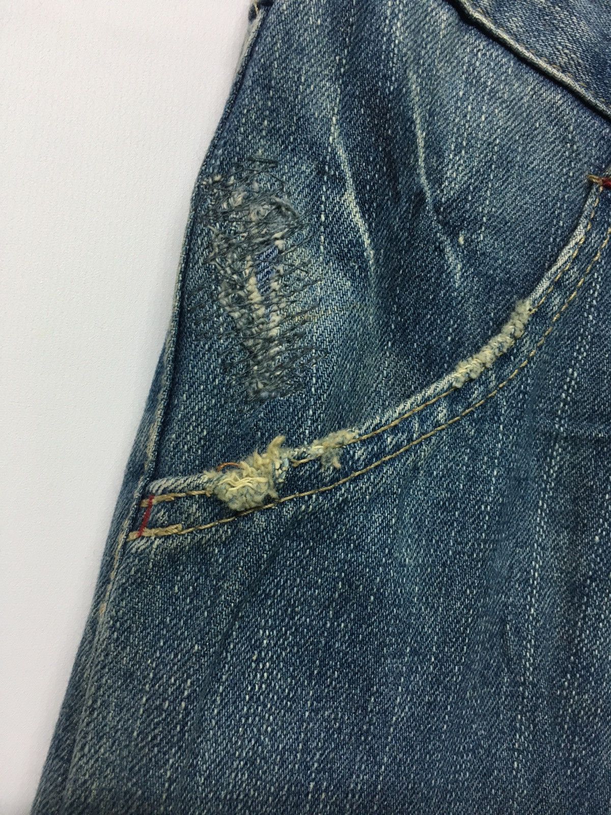 Japanese Brand Japaneses Brand Gimmi Wangincale Bush Pants Flare Jeans Size US 35 - 7 Thumbnail