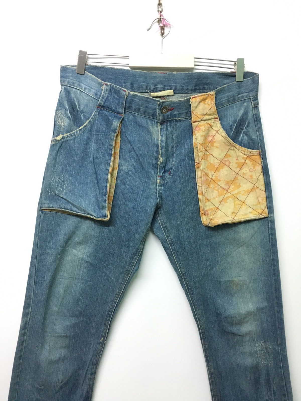 Japanese Brand Japaneses Brand Gimmi Wangincale Bush Pants Flare Jeans Size US 35 - 2 Thumbnail