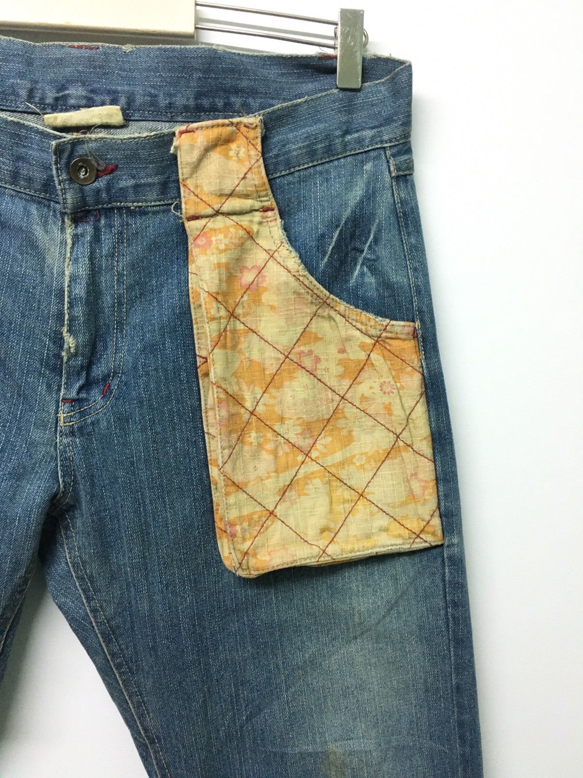 Japanese Brand Japaneses Brand Gimmi Wangincale Bush Pants Flare Jeans Size US 35 - 5 Thumbnail