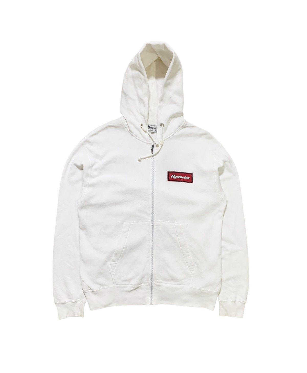Hysteric Glamour Rare Vintage Hysteric Glamour Heavy Box Logo Hoodie Zipper Size US M / EU 48-50 / 2 - 1 Thumbnail