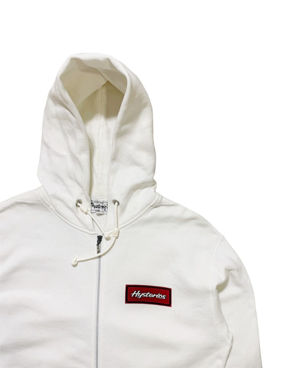 Hysteric Glamour Rare Vintage Hysteric Glamour Heavy Box Logo Hoodie Zipper Size US M / EU 48-50 / 2 - 2 Thumbnail