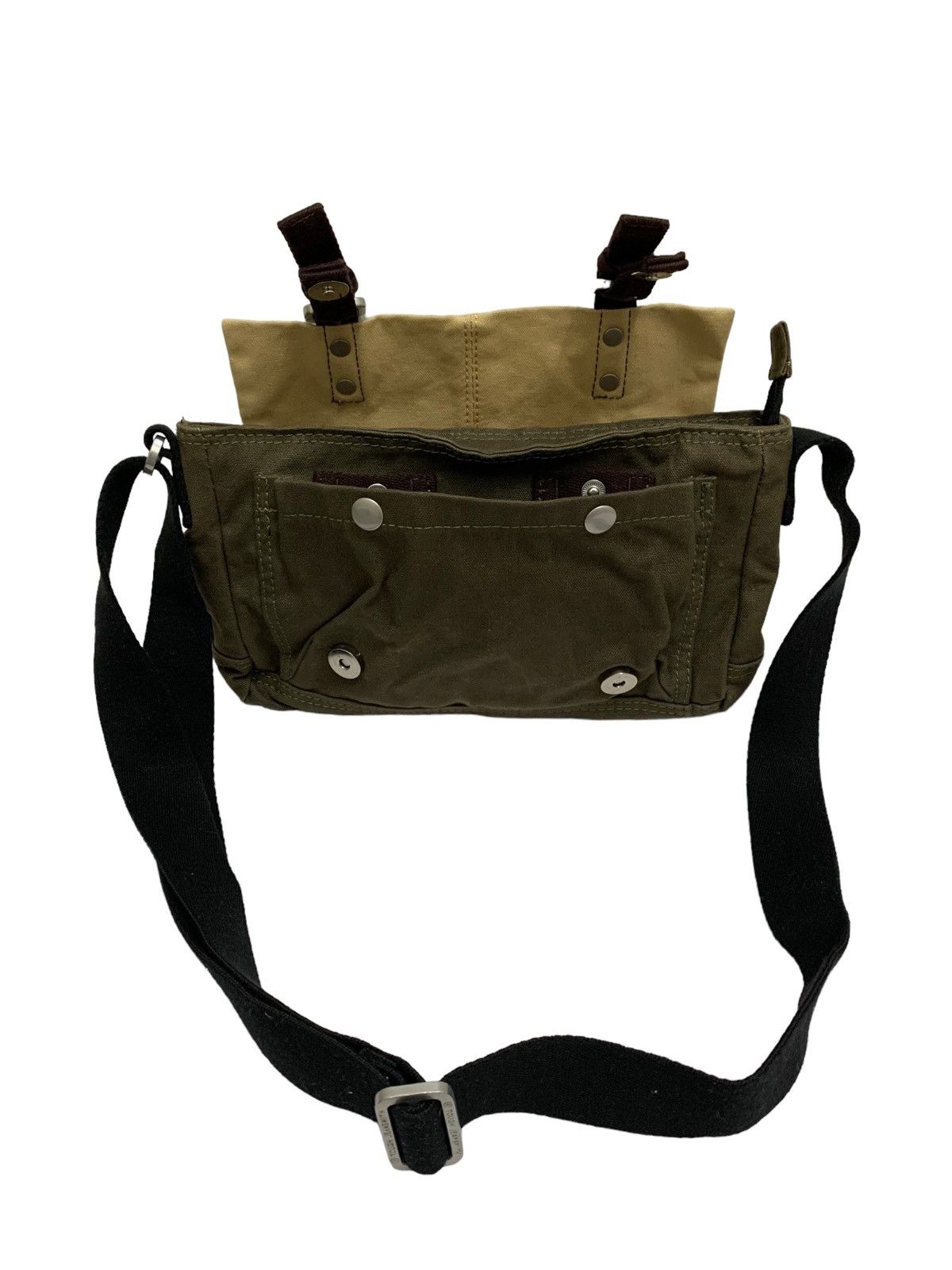 If Six Was Nine 🇯🇵 Japanese Brand Tough Jeansmith Military Crossbody Bag Size ONE SIZE - 5 Thumbnail