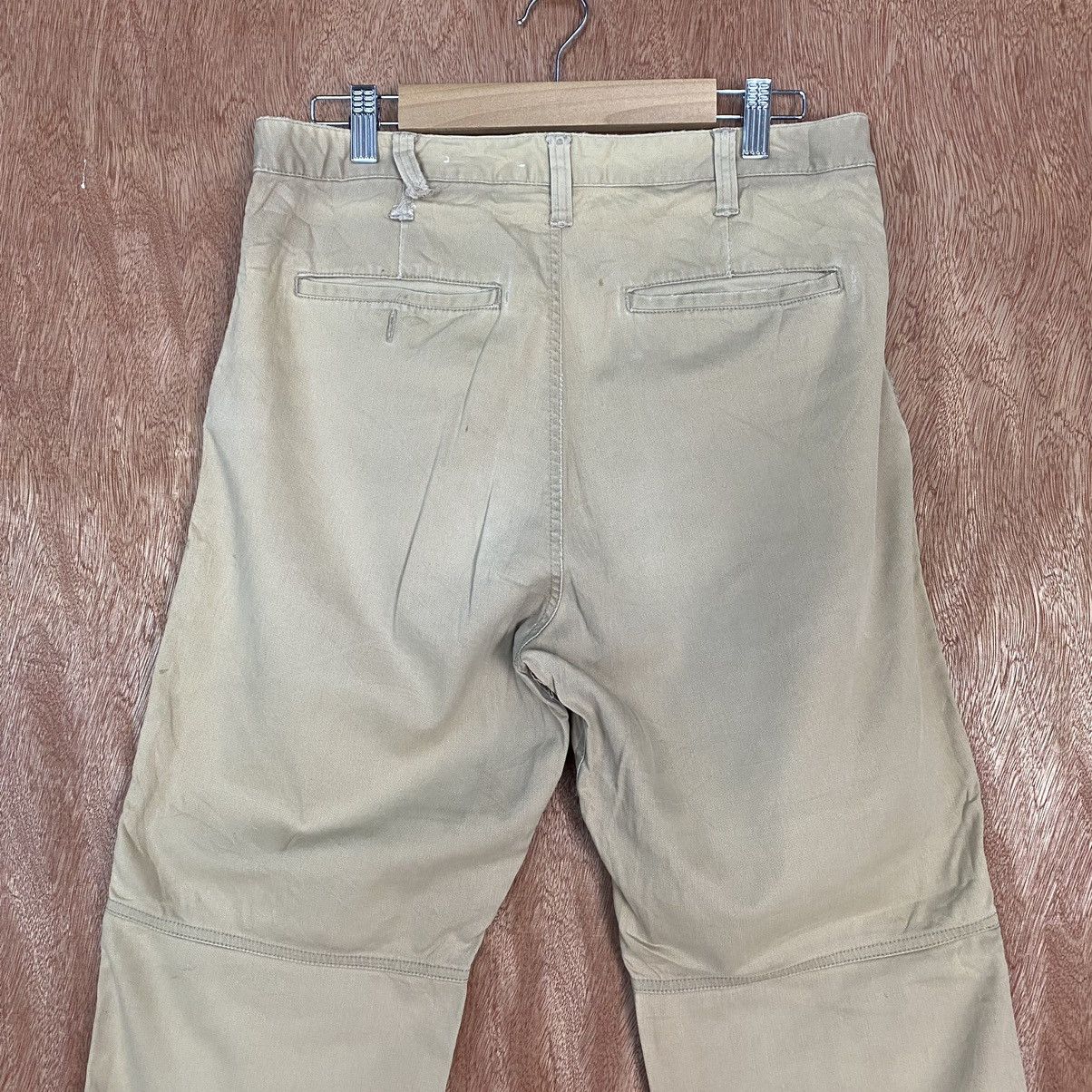 Japanese Brand DL Japan Brown dirty vintage Cargo Pants #c770 Size US 30 / EU 46 - 7 Thumbnail