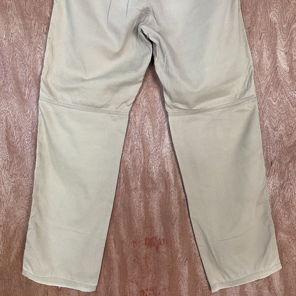 Japanese Brand DL Japan Brown dirty vintage Cargo Pants #c770 Size US 30 / EU 46 - 8 Thumbnail