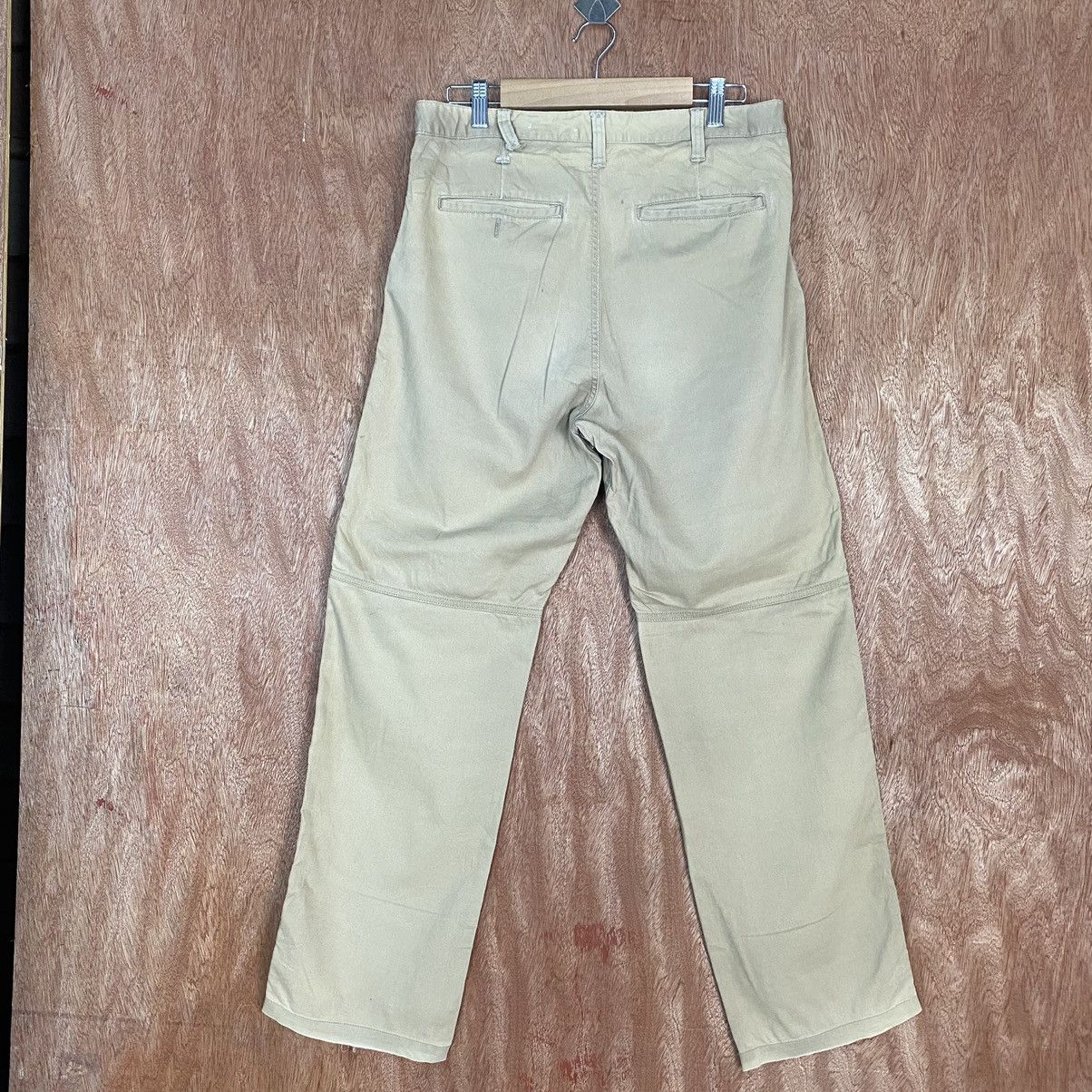 Japanese Brand DL Japan Brown dirty vintage Cargo Pants #c770 Size US 30 / EU 46 - 6 Thumbnail