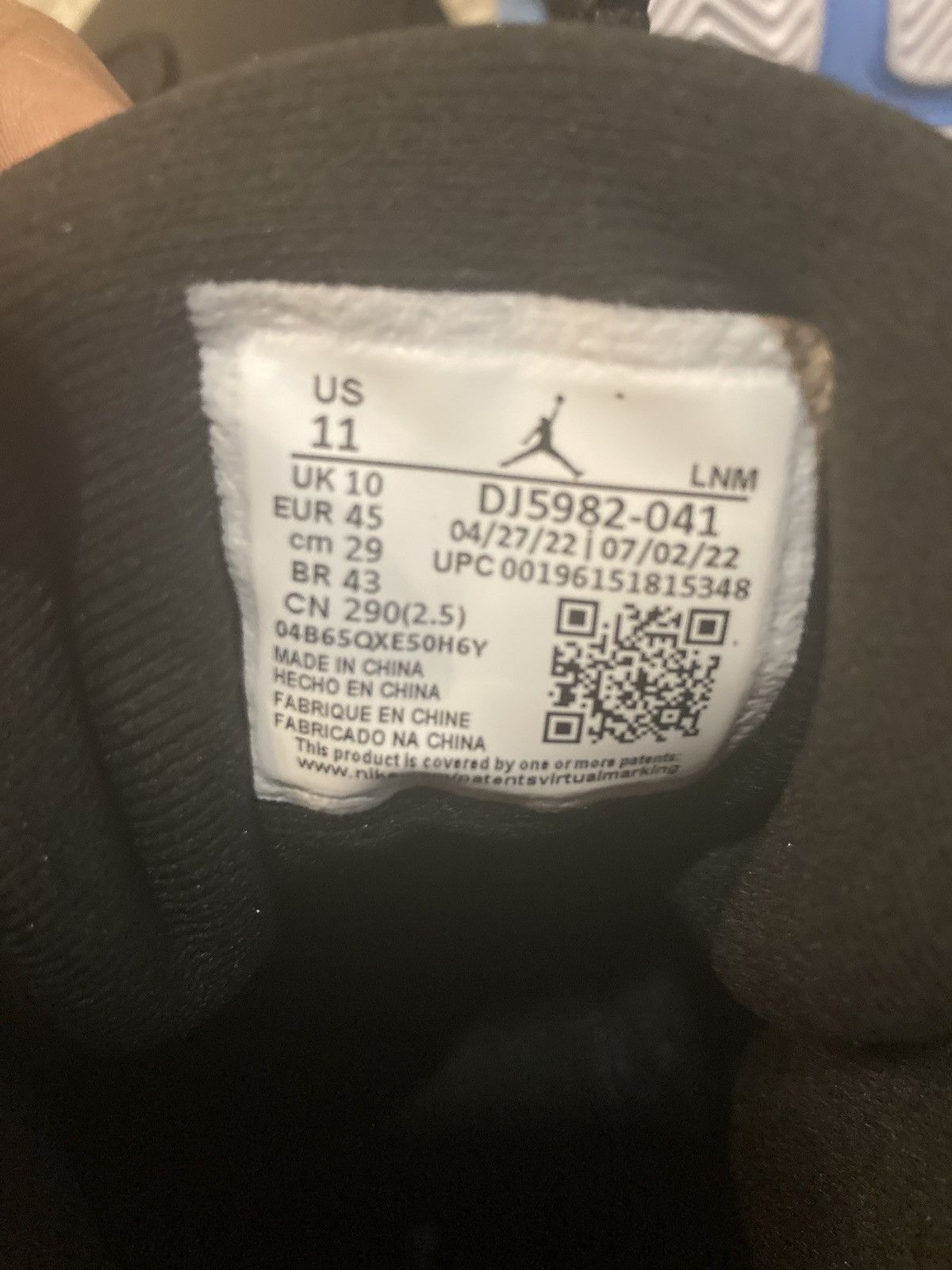 Jordan Brand Air Jordan 13 Retro University Blue Size US 11 / EU 44 - 7 Thumbnail