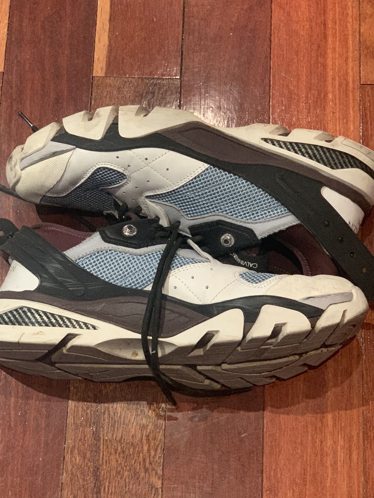 image of Calvin Klein 205W39Nyc Carlos Sneakers Blue/burgundy in Blue Burgundy, Men's (Size 13)