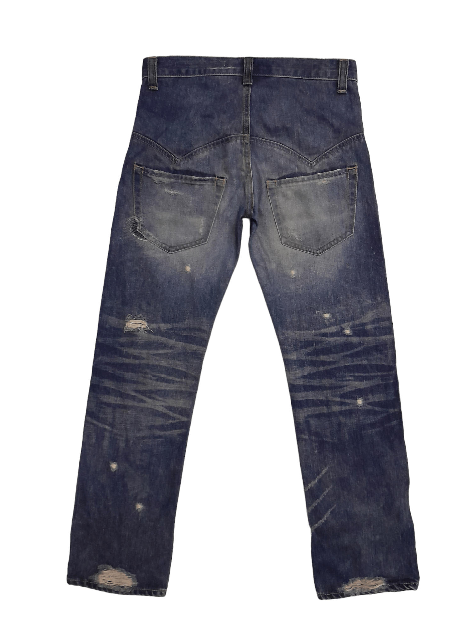 Issey Miyake Sunao Kuwahara Issey Miyake Denim Selvedge Japan (E823) W29 Size US 29 - 1 Thumbnail