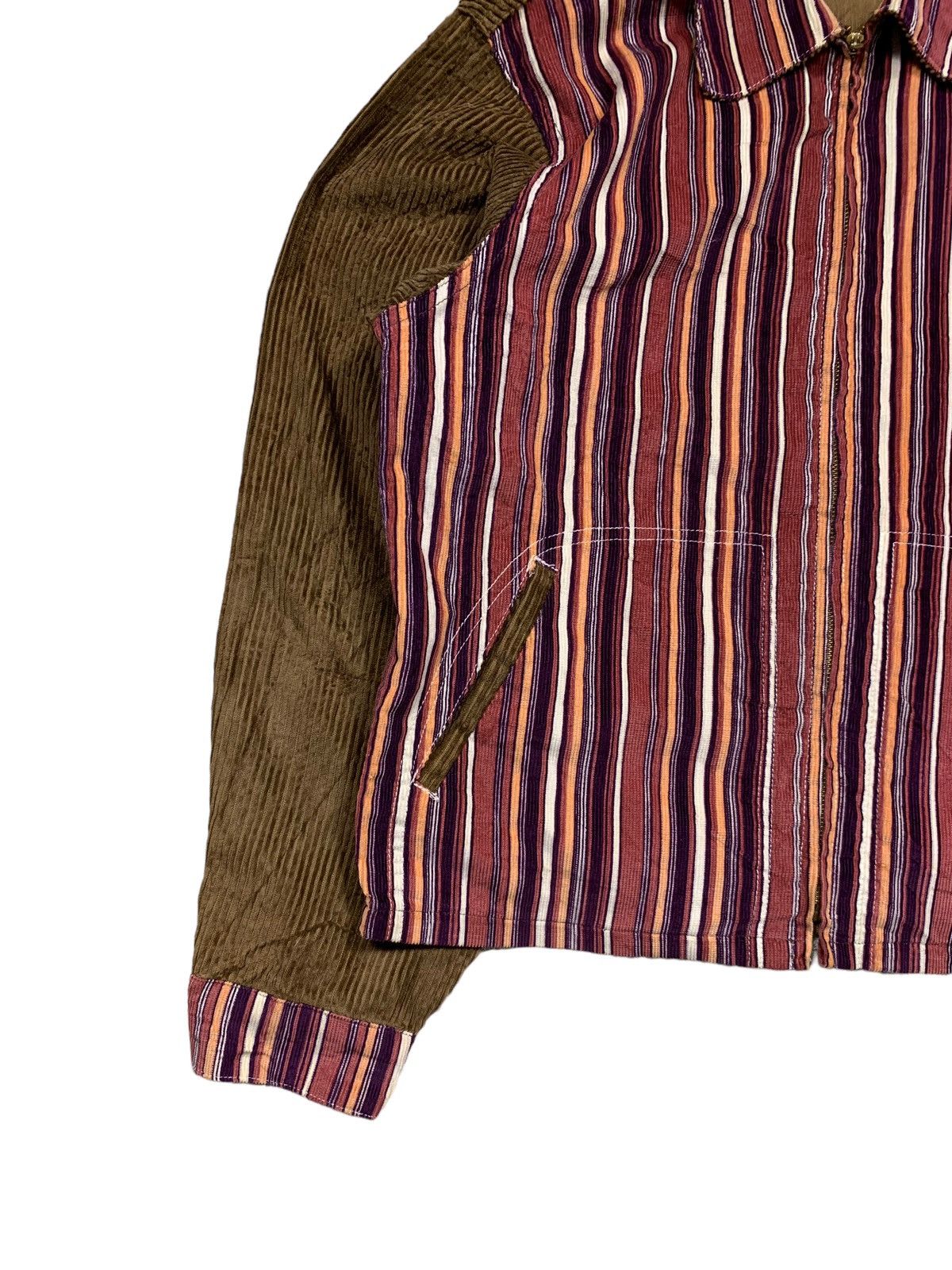 Vintage Vintage Corduroy Hippie Jacket Talon Zipper Usa Size US M / EU 48-50 / 2 - 2 Thumbnail