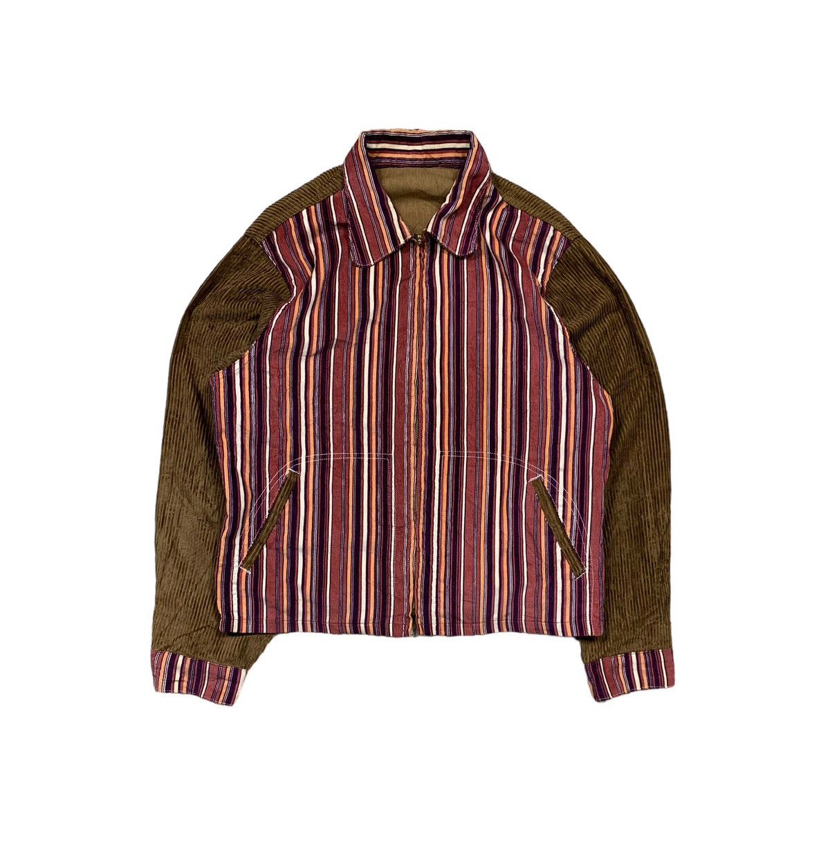 Vintage Vintage Corduroy Hippie Jacket Talon Zipper Usa Size US M / EU 48-50 / 2 - 1 Thumbnail