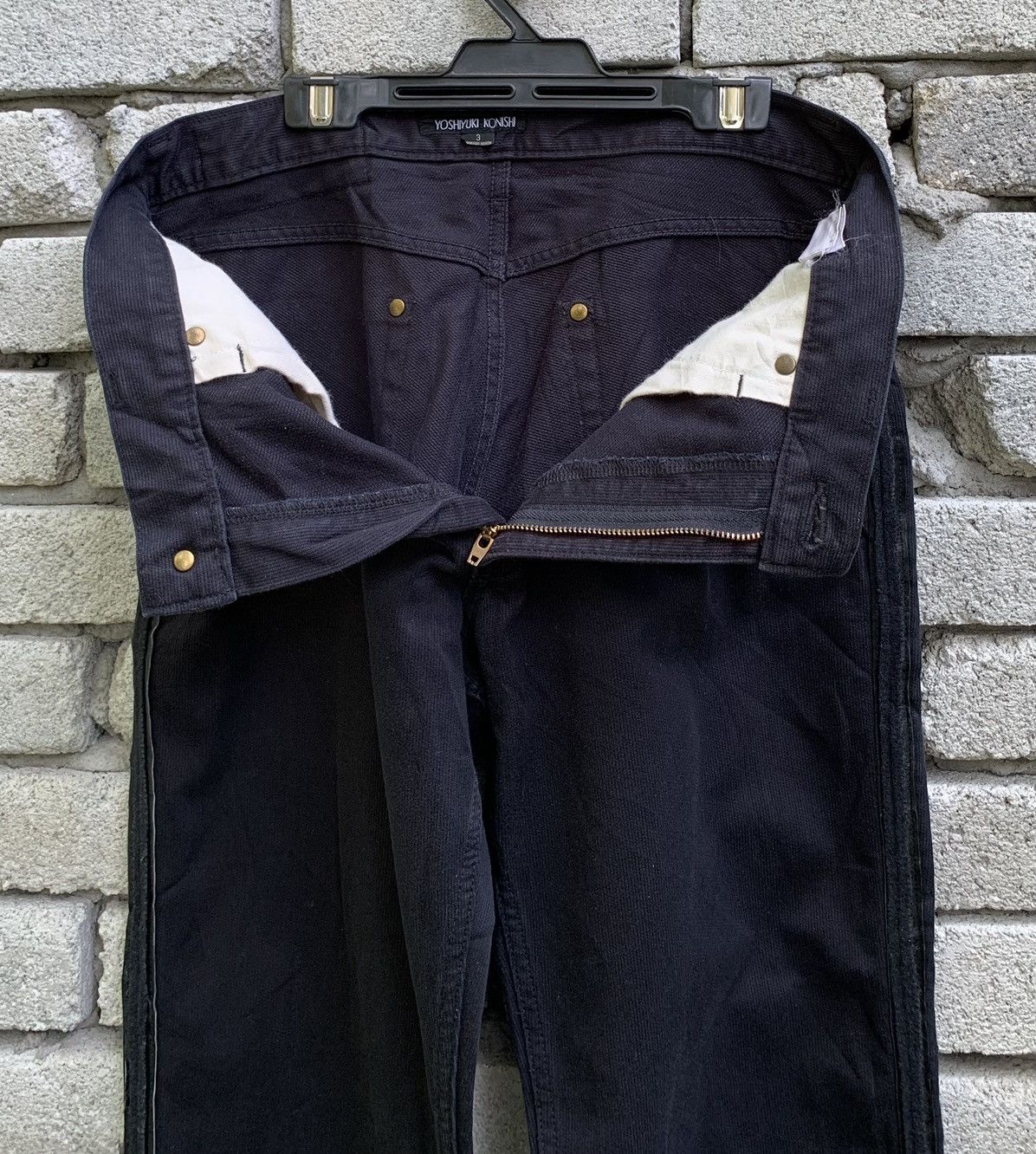 Designer × Yoshiyuki Konishi YOSHIYUKI KONISHI JAPANESE DESIGNER PANTS Size US 31 - 16 Thumbnail