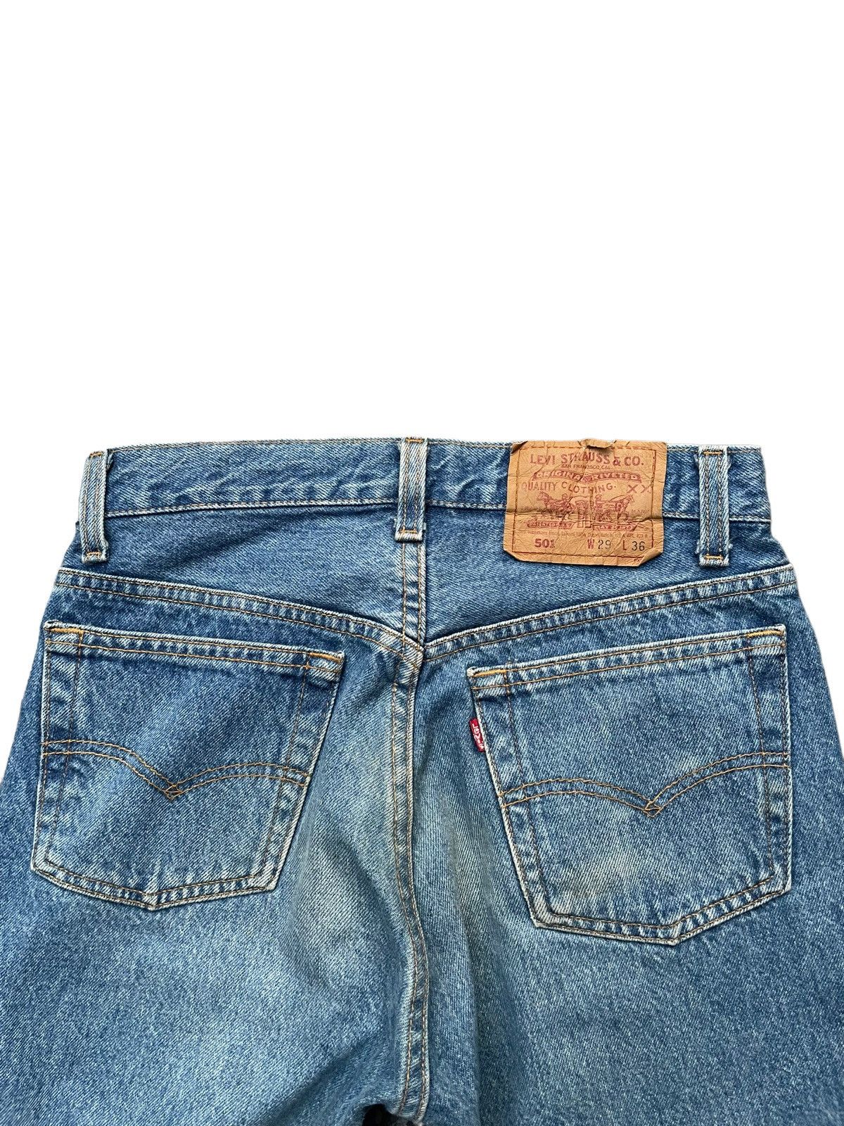 Levi's Vintage 1993 Levis 501 e Usa Size US 28 / EU 44 - 8 Thumbnail