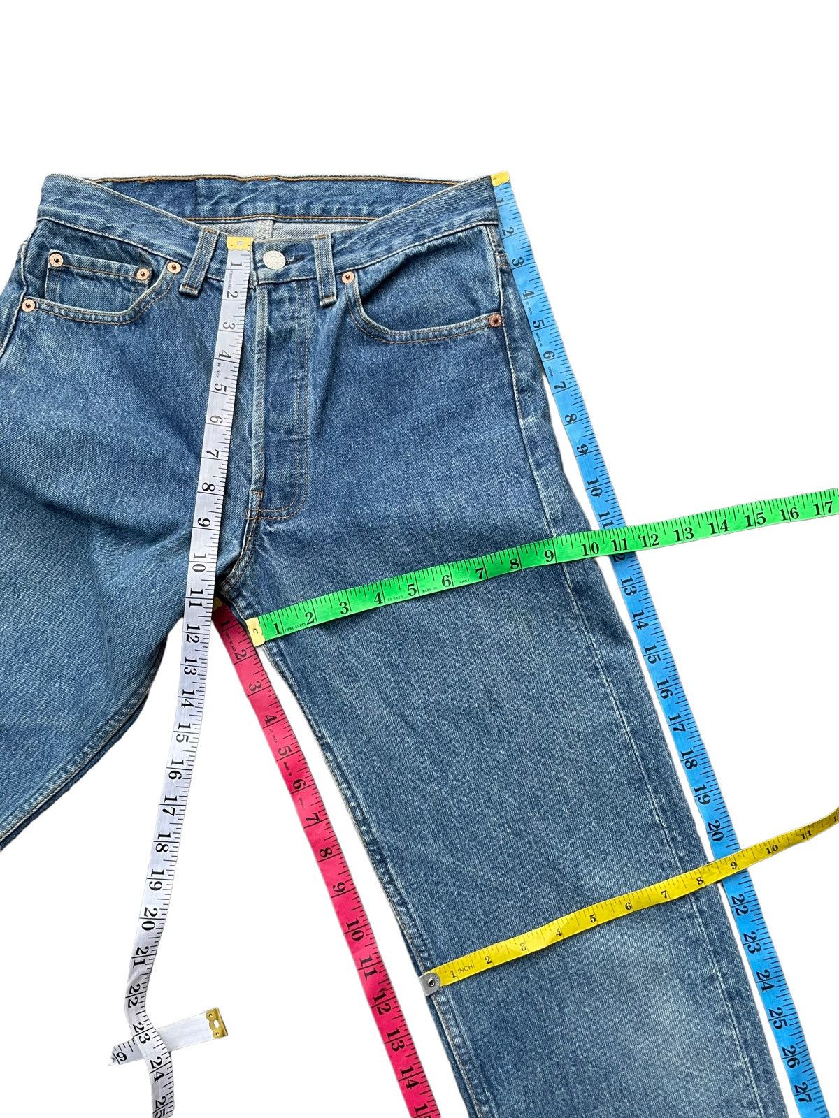 Levi's Vintage 1993 Levis 501 e Usa Size US 28 / EU 44 - 21 Thumbnail