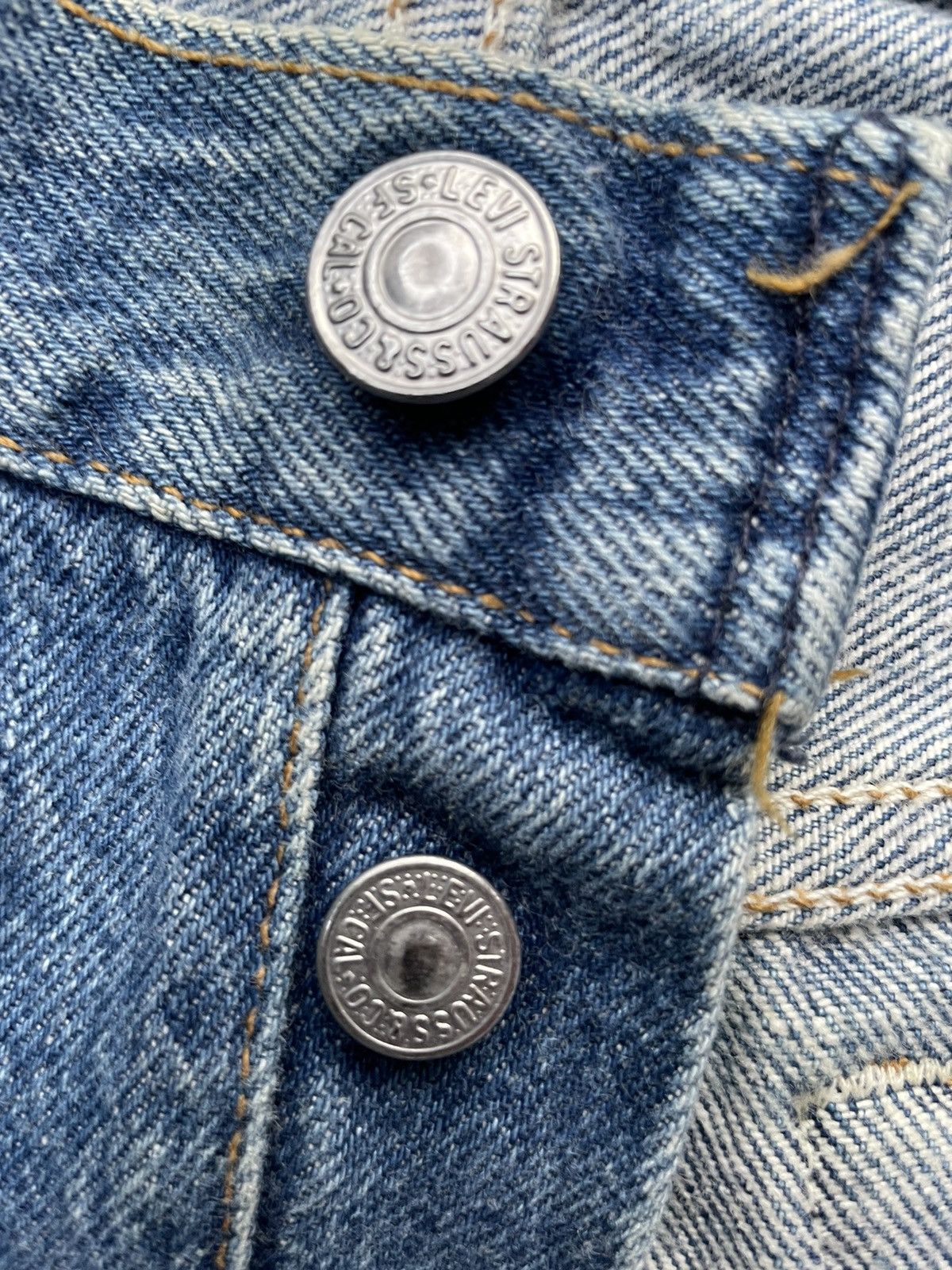 Levi's Vintage 1993 Levis 501 e Usa Size US 28 / EU 44 - 15 Thumbnail