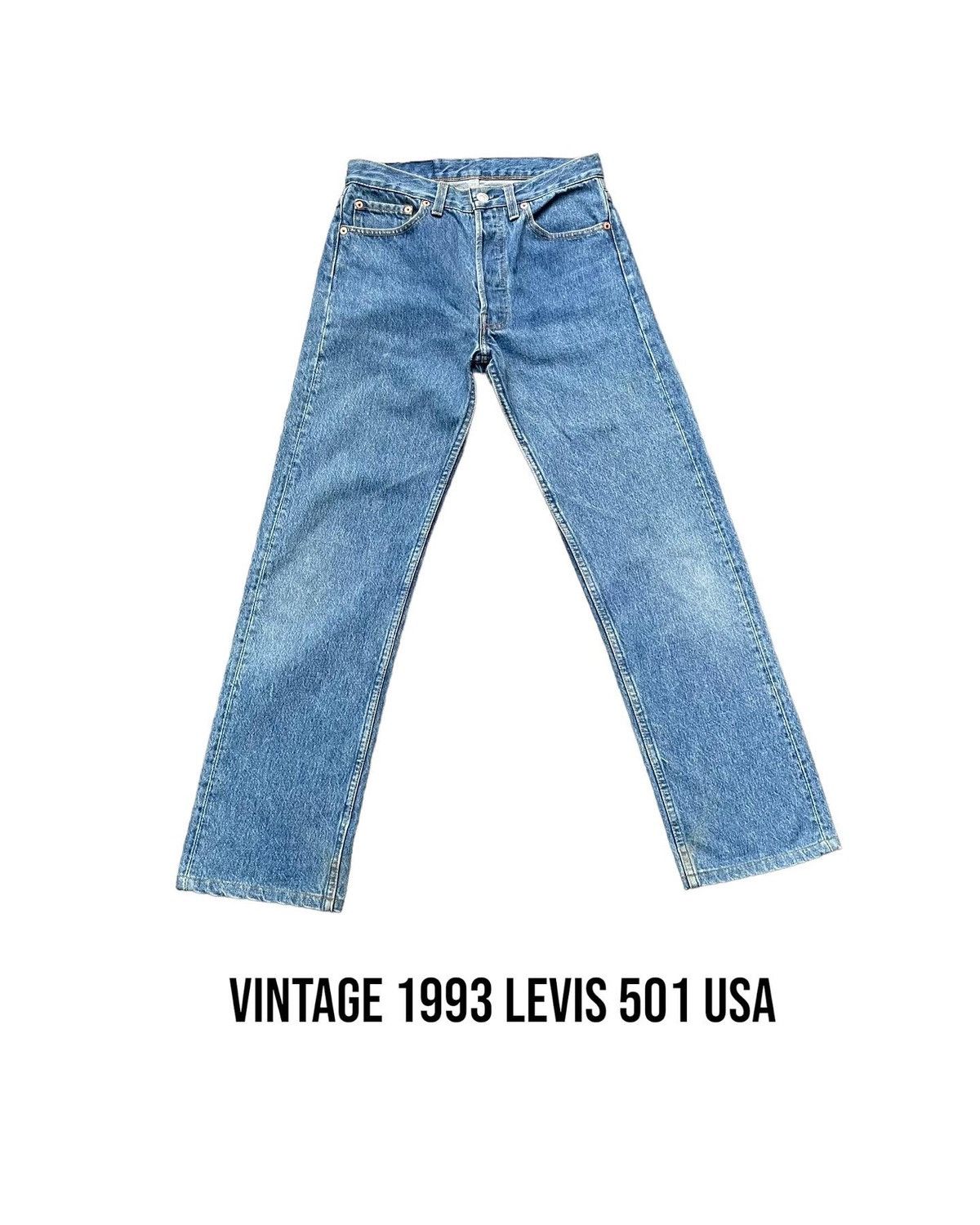 Levi's Vintage 1993 Levis 501 e Usa Size US 28 / EU 44 - 1 Thumbnail