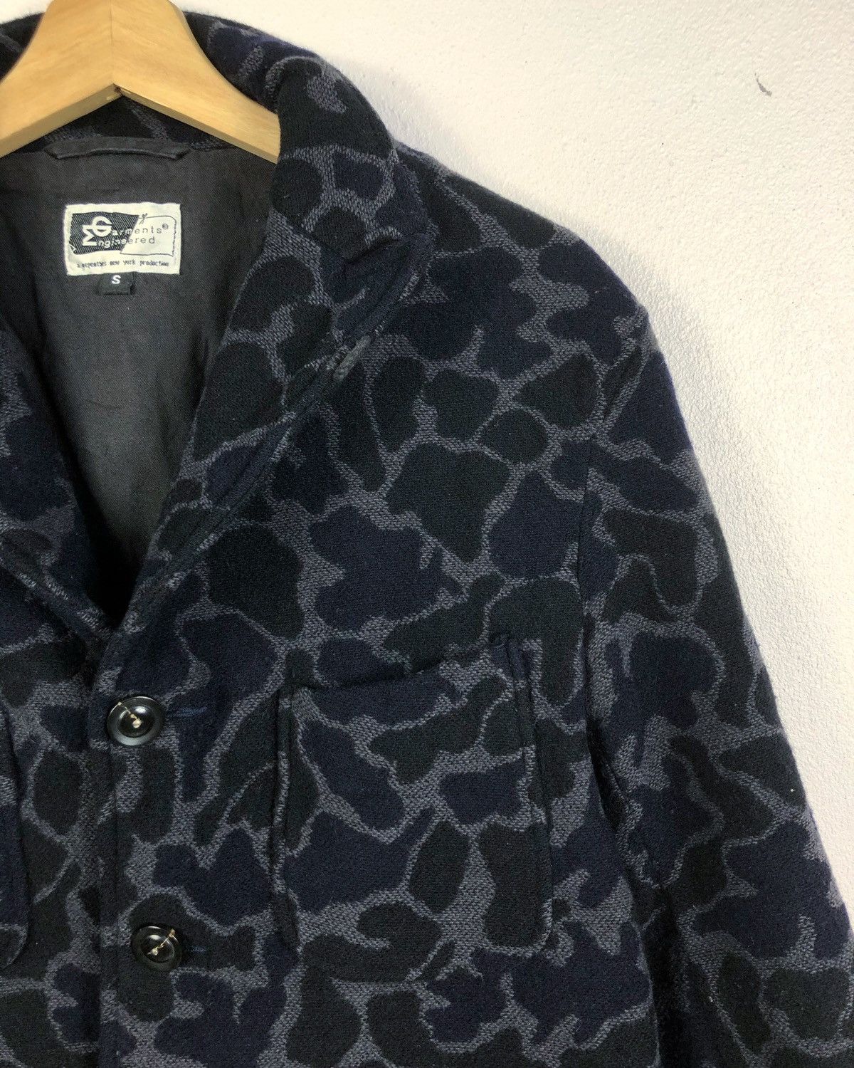 Engineered Garments Engineered Garments X Nepenthes New York Camo Wool Jacket Size US S / EU 44-46 / 1 - 3 Thumbnail
