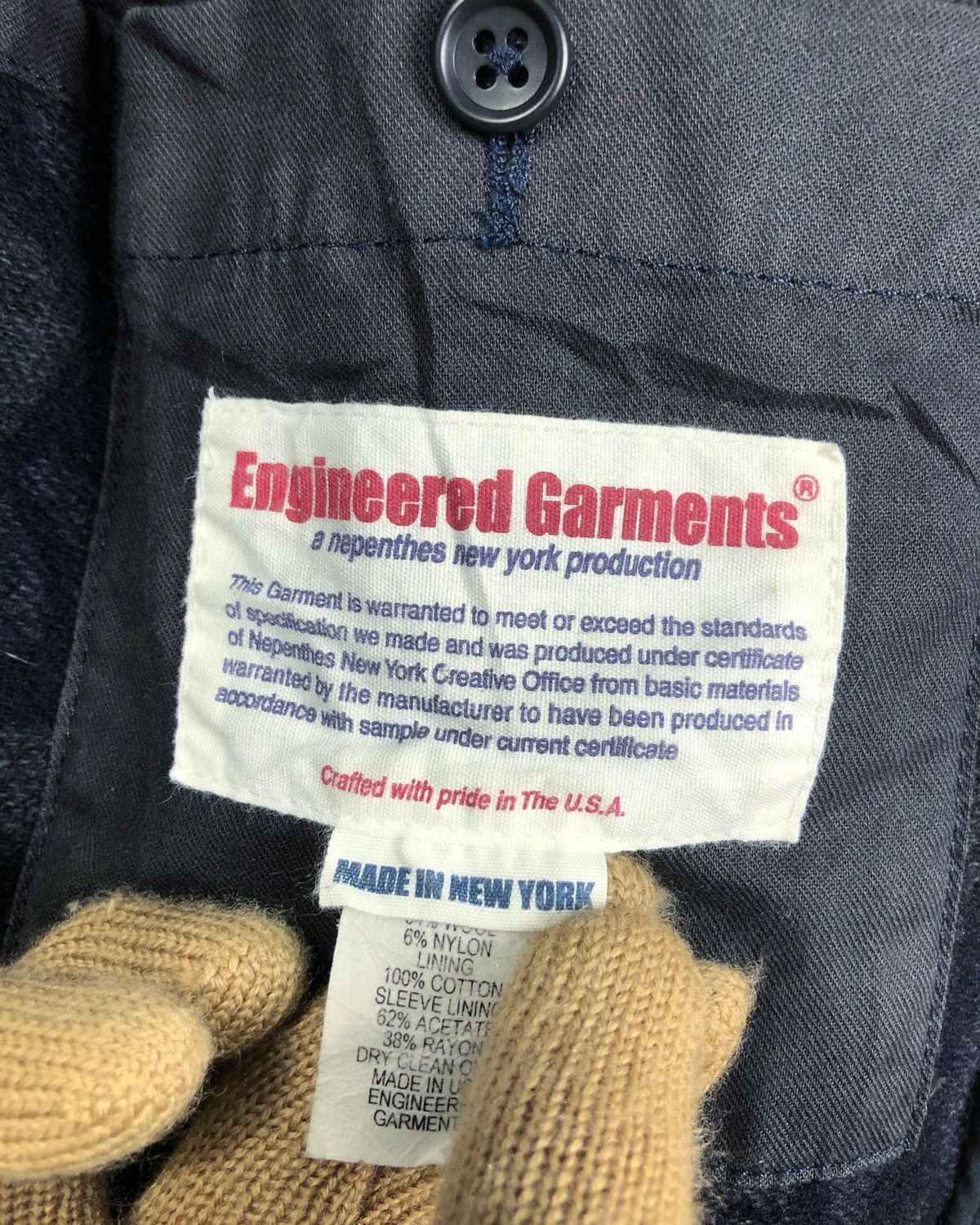 Engineered Garments Engineered Garments X Nepenthes New York Camo Wool Jacket Size US S / EU 44-46 / 1 - 10 Thumbnail