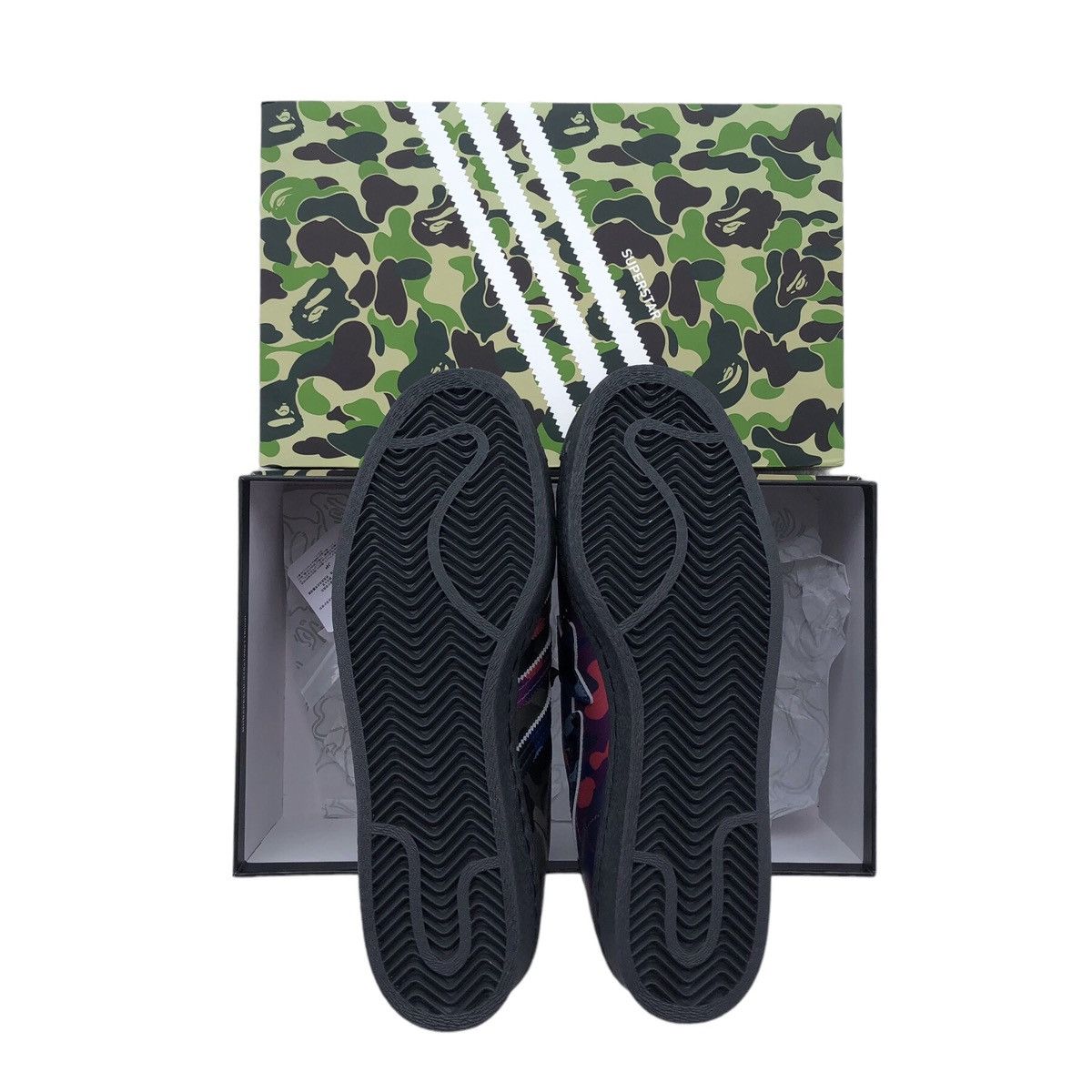 Adidas Bape x Adidas Superstar 80s Size US 8 / EU 41 - 15 Thumbnail
