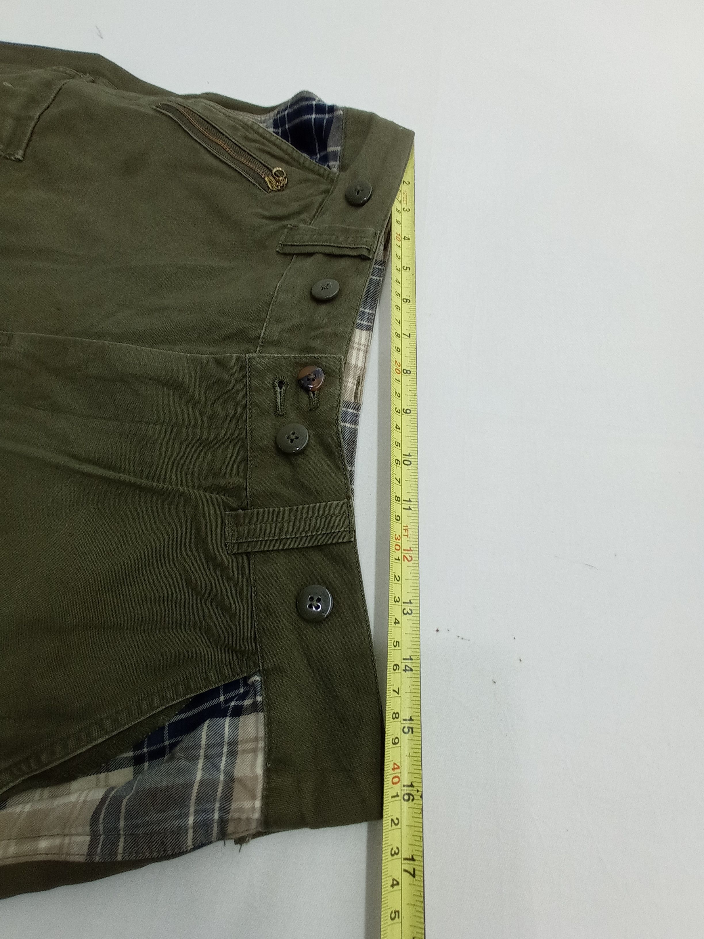 Japanese Brand Neutral Infinity Buckle Back Cargo Pants Size US 32 / EU 48 - 23 Thumbnail