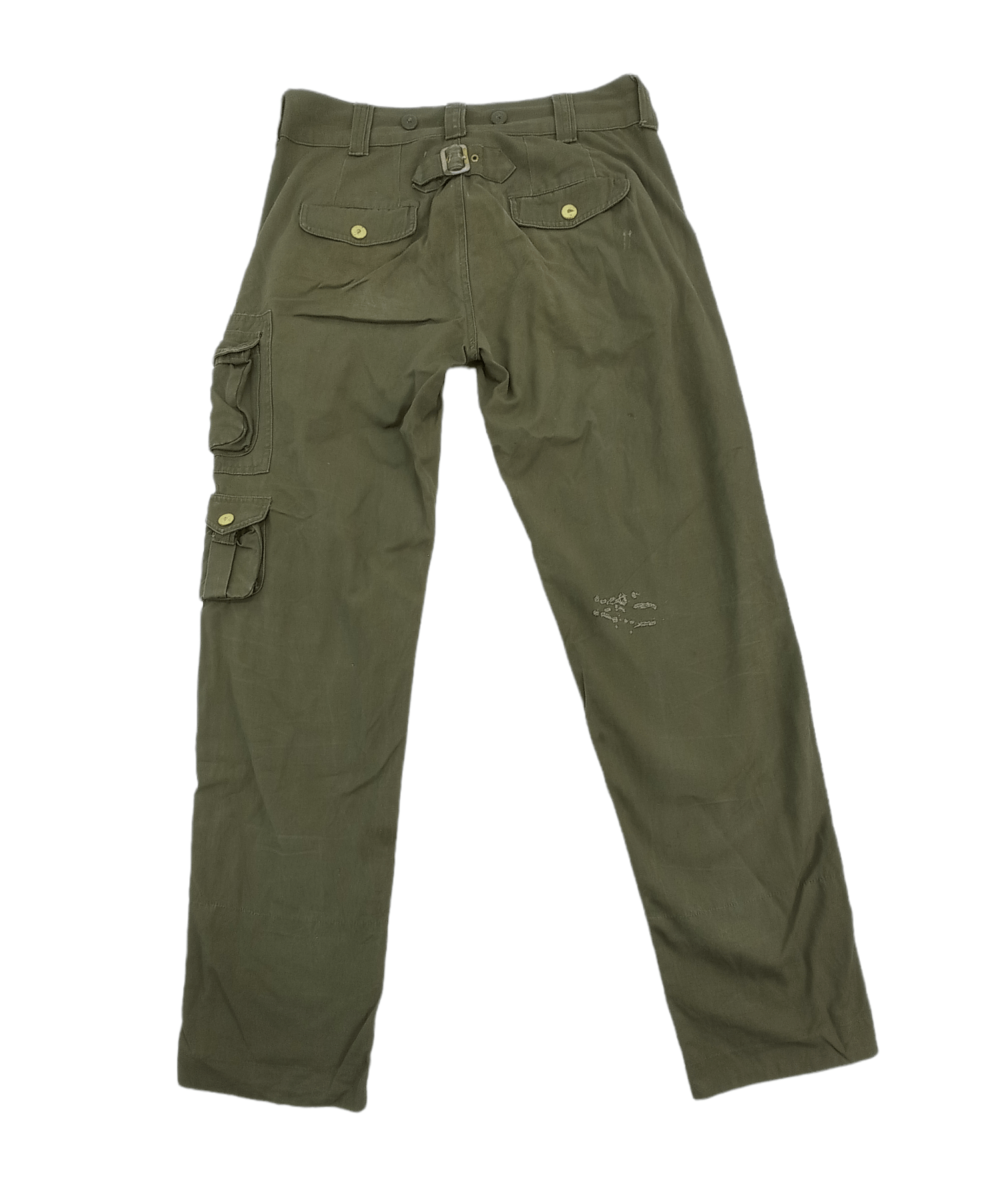 Japanese Brand Neutral Infinity Buckle Back Cargo Pants Size US 32 / EU 48 - 2 Thumbnail