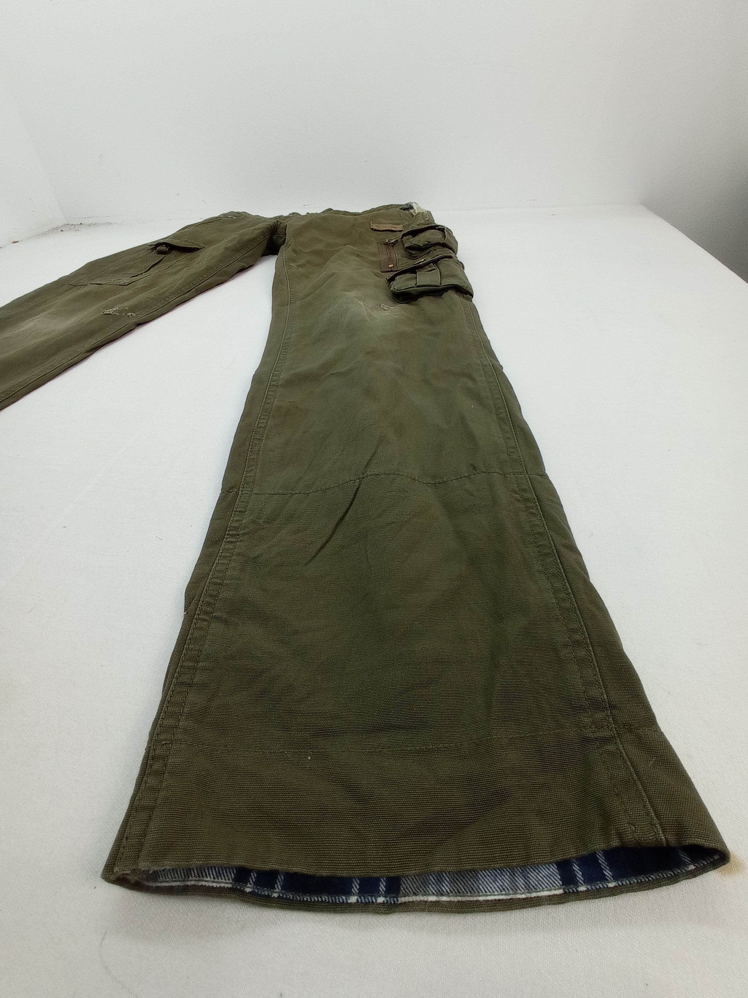 Japanese Brand Neutral Infinity Buckle Back Cargo Pants Size US 32 / EU 48 - 10 Thumbnail