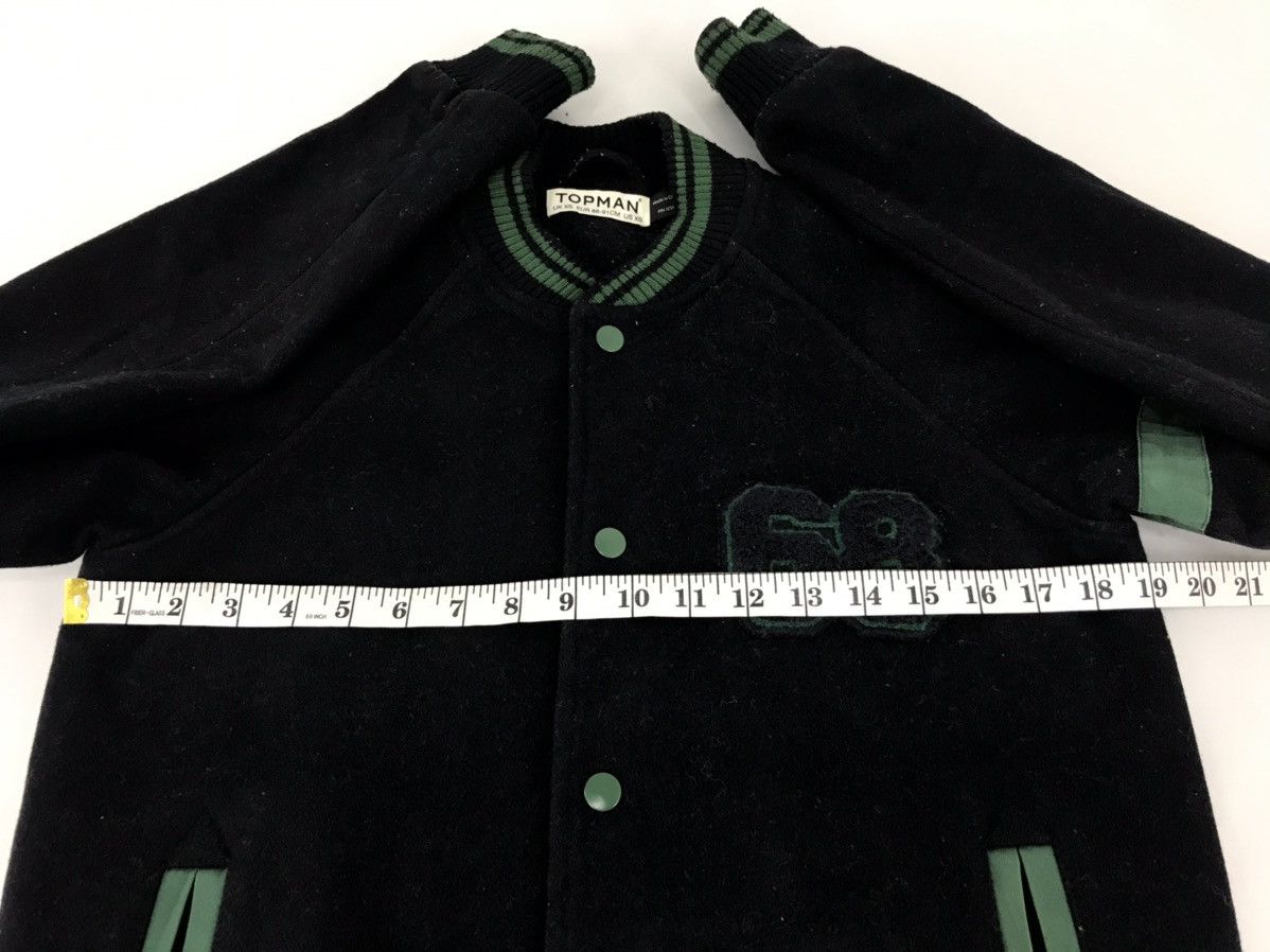 Topman Topman 68 Striped Varsity Jacket Wool Quilted Inner Size US S / EU 44-46 / 1 - 9 Thumbnail