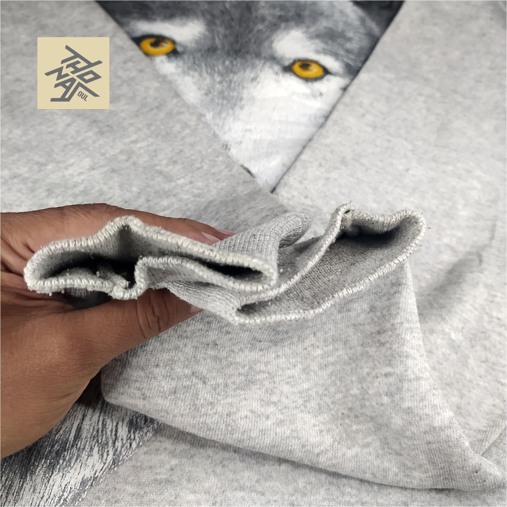Vintage Vintage 90s Hanes Lone Wolf Size US L / EU 52-54 / 3 - 4 Thumbnail