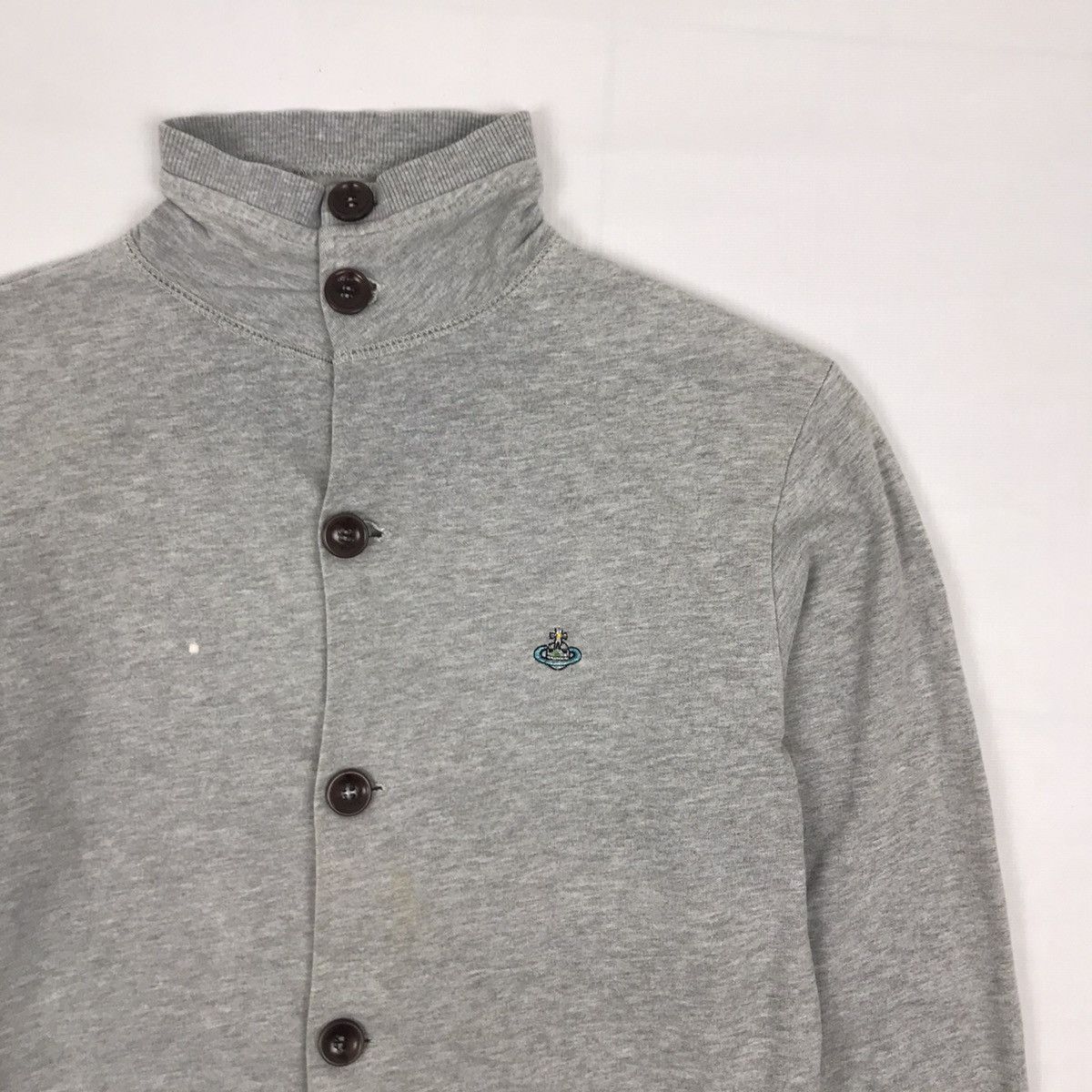 Vintage × Vivienne Westwood Vintage Vivienne Westwood Button Sweatshirt Size US M / EU 48-50 / 2 - 4 Thumbnail