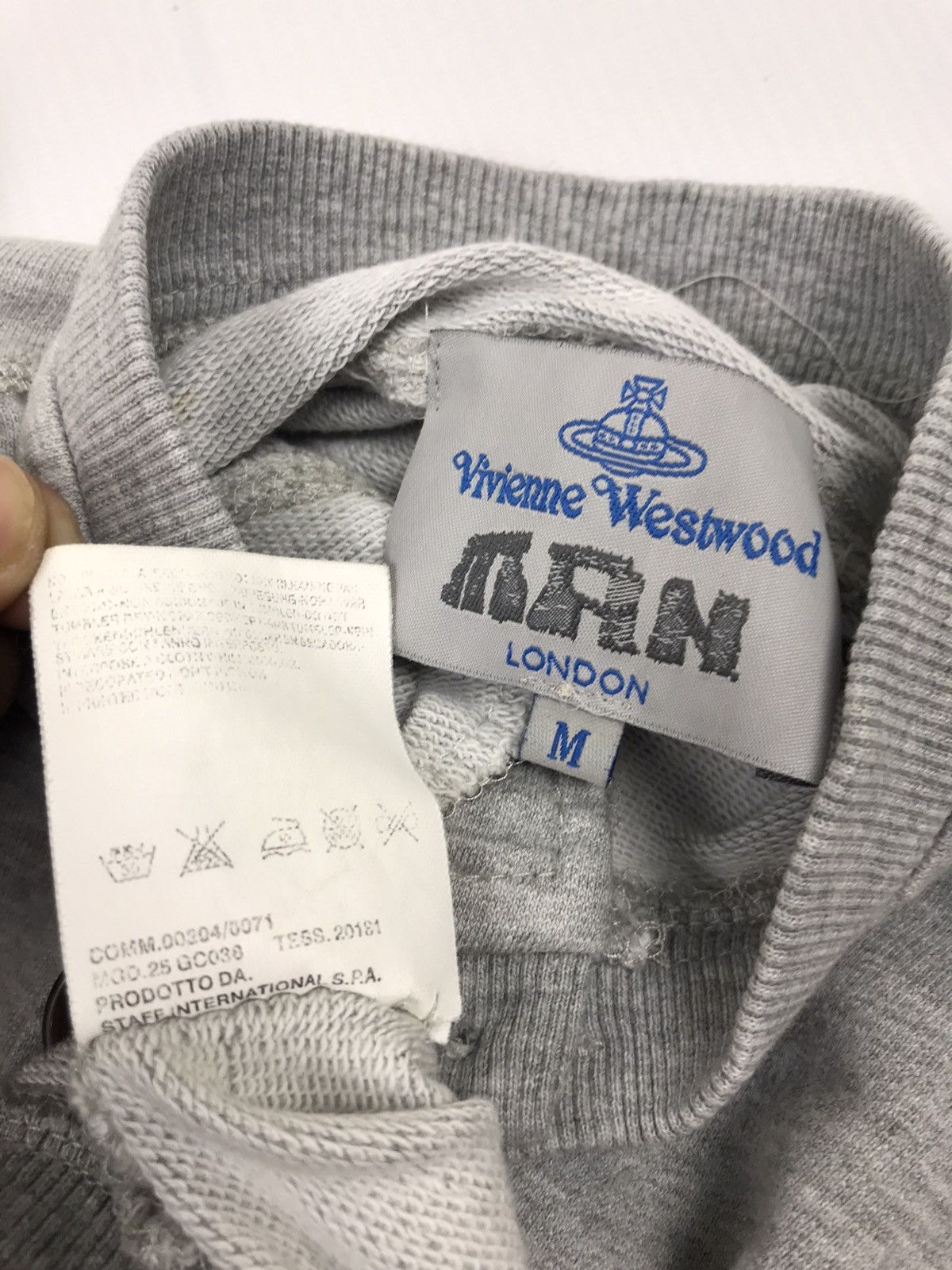Vintage × Vivienne Westwood Vintage Vivienne Westwood Button Sweatshirt Size US M / EU 48-50 / 2 - 7 Thumbnail