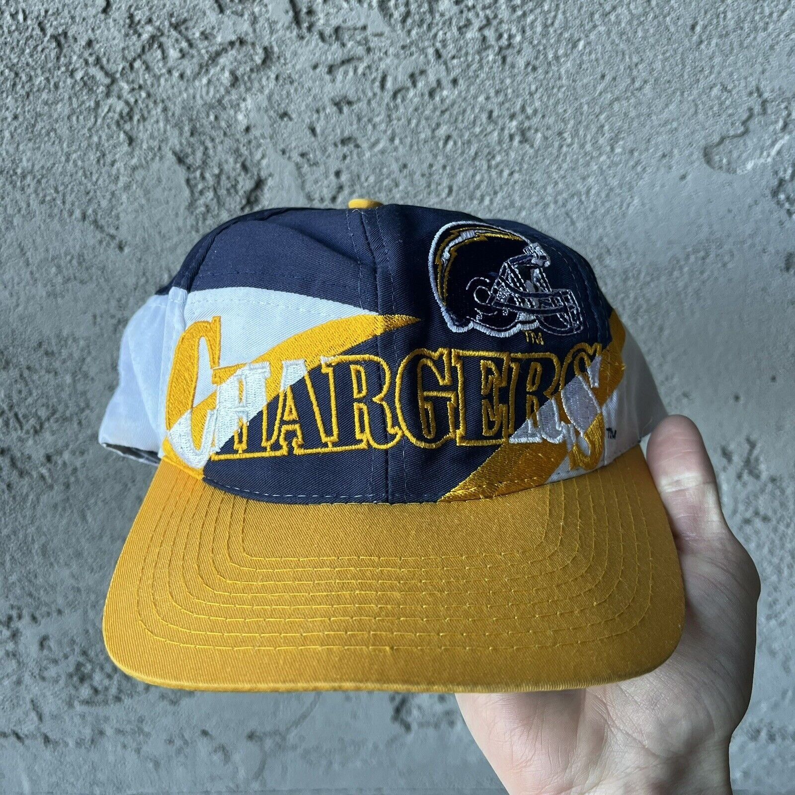 Vintage Vintage 90s Logo 7 NFL San Diego Chargers Script Hat | Grailed