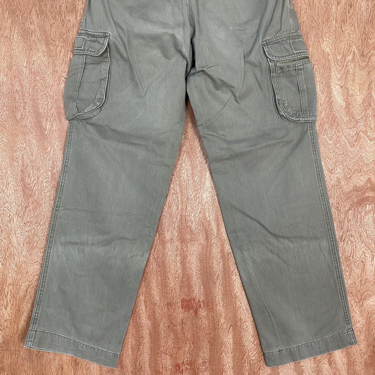Japanese Brand DL LadiBon Grey Mutlipocket Cargo Pants #1945 Size US 29 - 11 Thumbnail