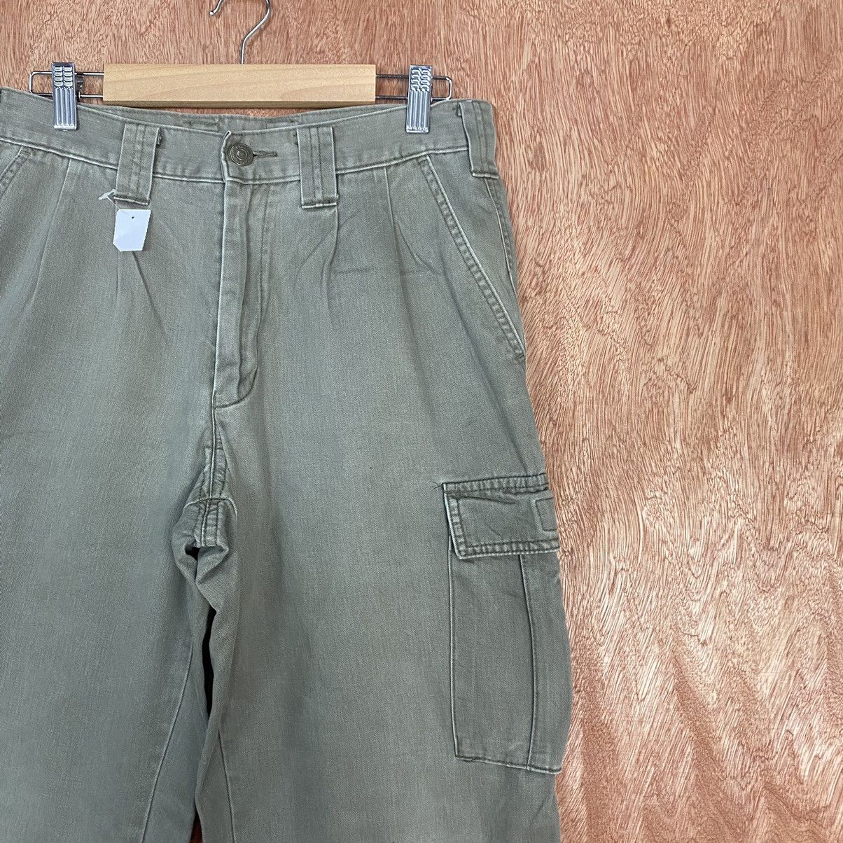 Japanese Brand DL LadiBon Grey Mutlipocket Cargo Pants #1945 Size US 29 - 4 Thumbnail