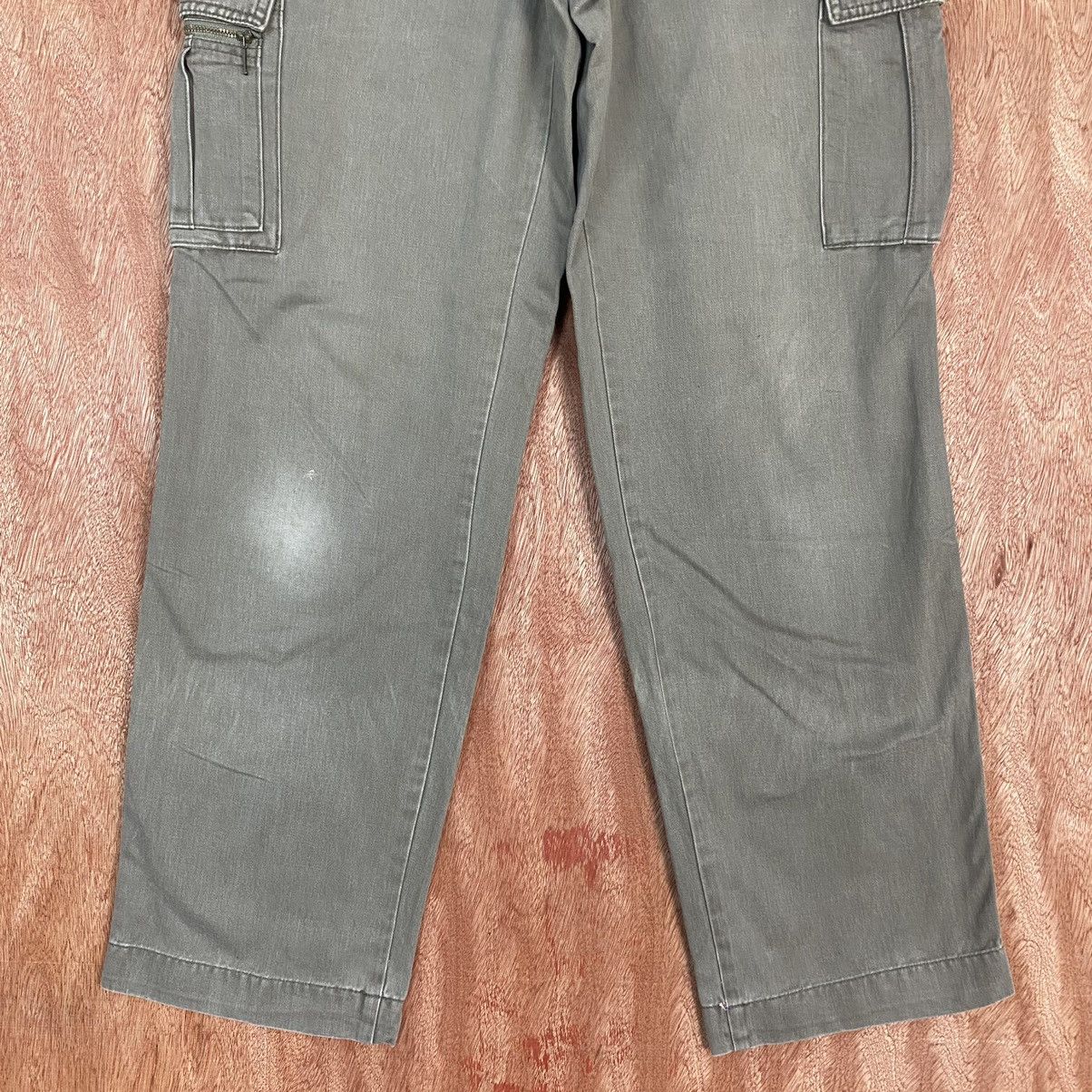 Japanese Brand DL LadiBon Grey Mutlipocket Cargo Pants #1945 Size US 29 - 3 Thumbnail