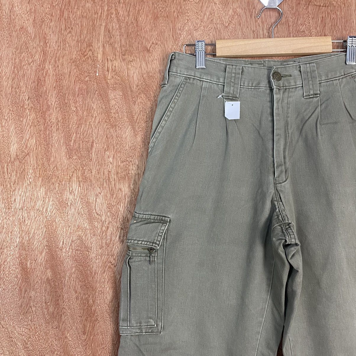 Japanese Brand DL LadiBon Grey Mutlipocket Cargo Pants #1945 Size US 29 - 5 Thumbnail