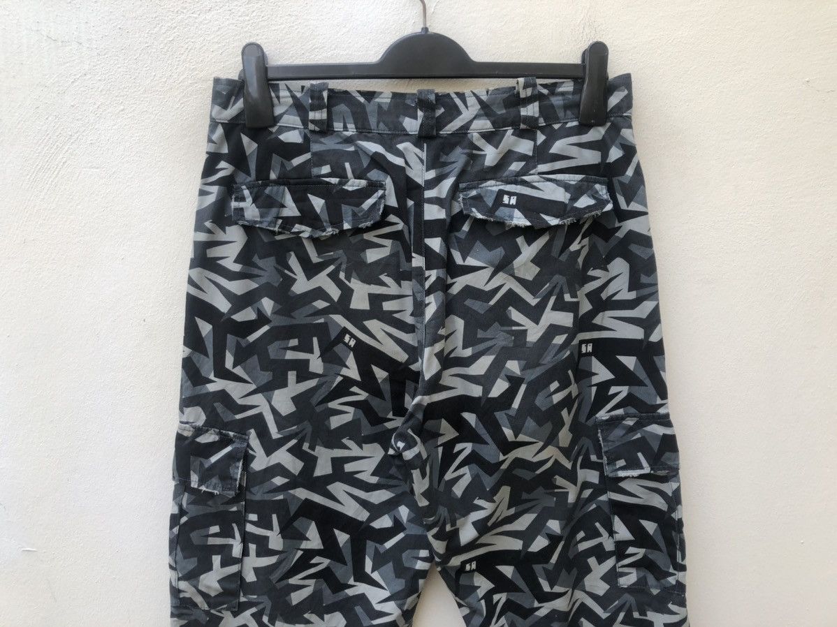 Vintage VTG Satan Arbeit Japan Distress Camo Cargo Trouser Pant Size US 30 / EU 46 - 17 Thumbnail