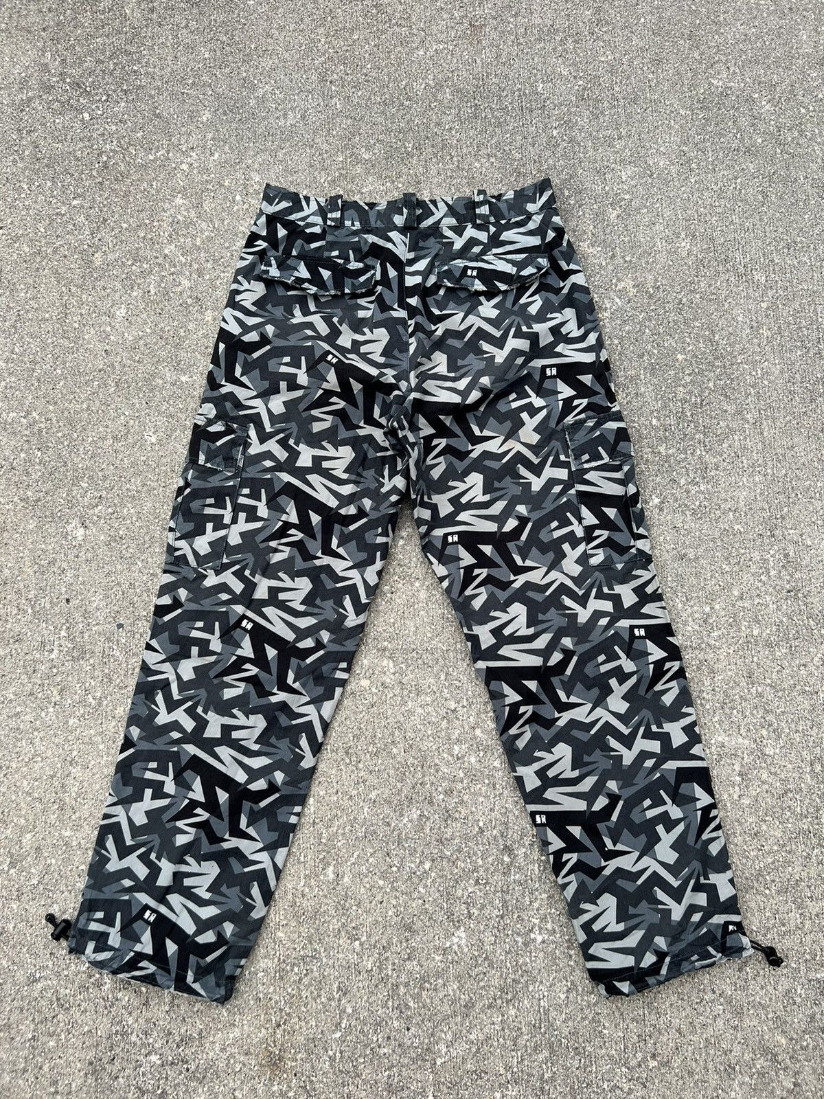 Vintage VTG Satan Arbeit Japan Distress Camo Cargo Trouser Pant Size US 30 / EU 46 - 5 Thumbnail