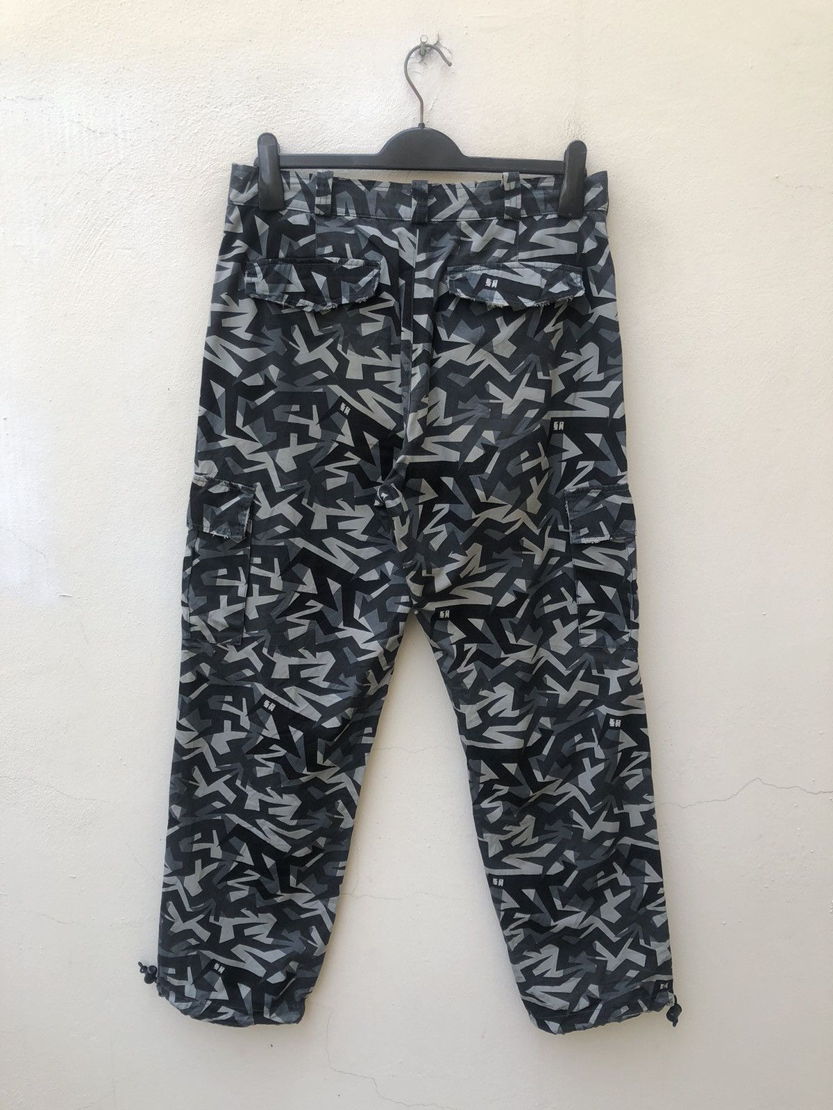 Vintage VTG Satan Arbeit Japan Distress Camo Cargo Trouser Pant Size US 30 / EU 46 - 16 Thumbnail