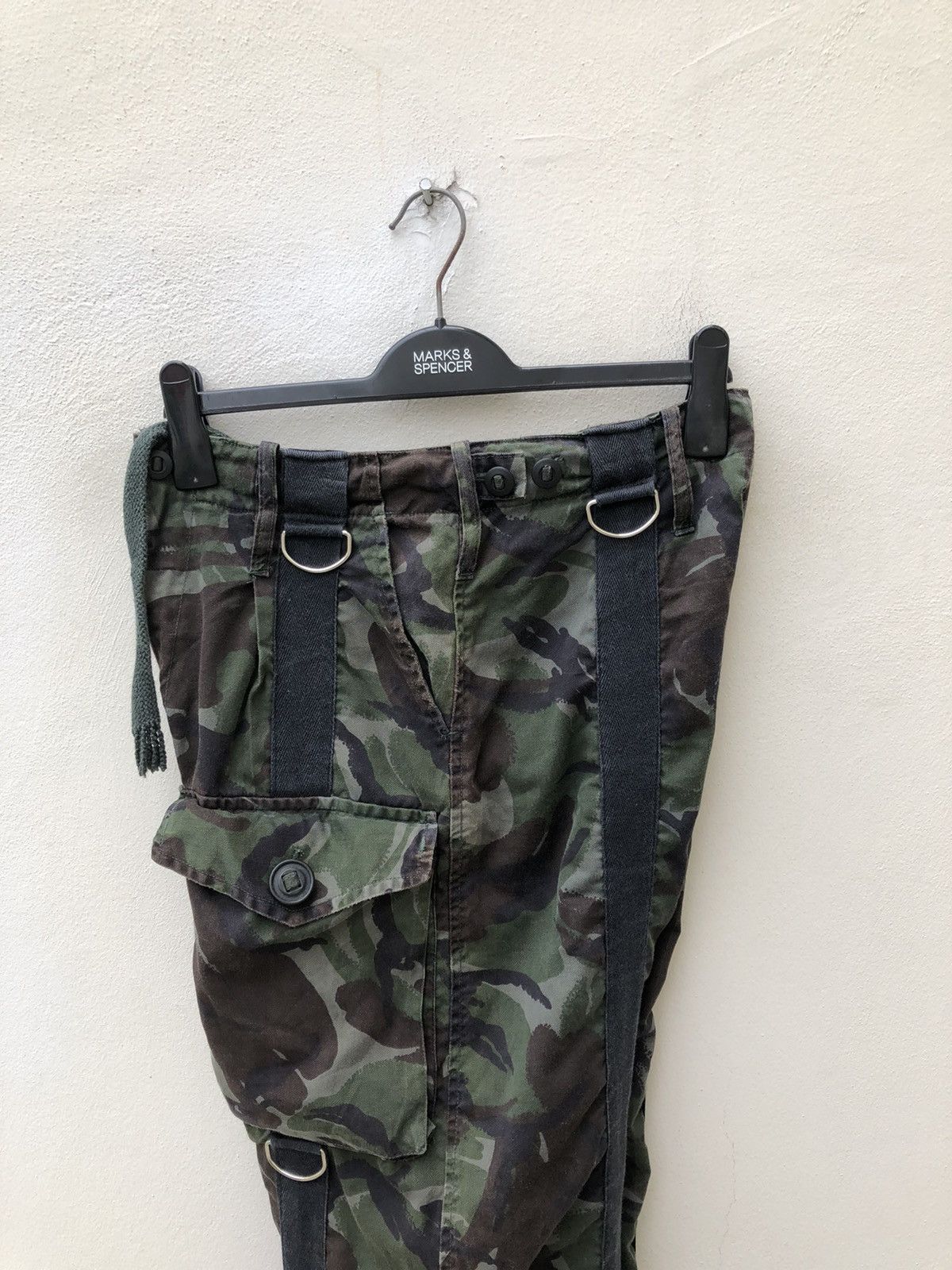 Vintage OCTA Reconstructed Camo Cargo Trouser Pant Size US 30 / EU 46 - 13 Thumbnail
