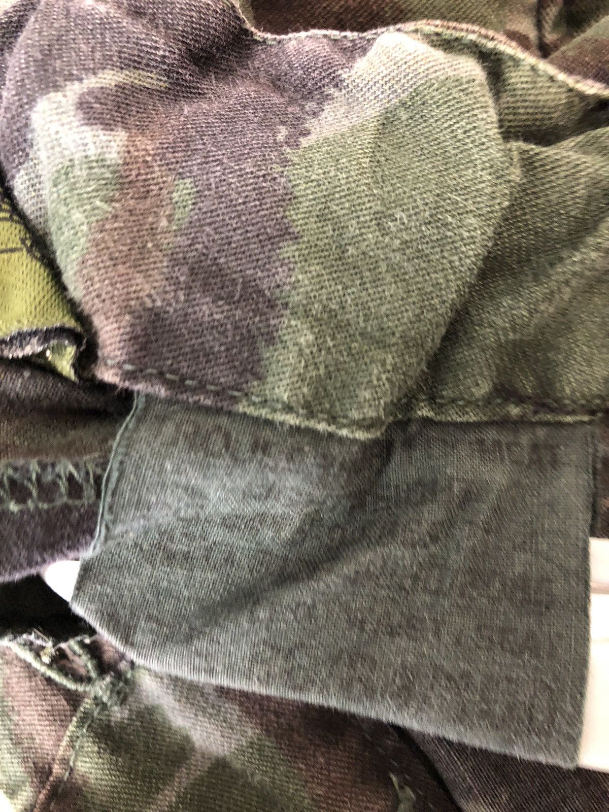 Vintage OCTA Reconstructed Camo Cargo Trouser Pant Size US 30 / EU 46 - 18 Thumbnail