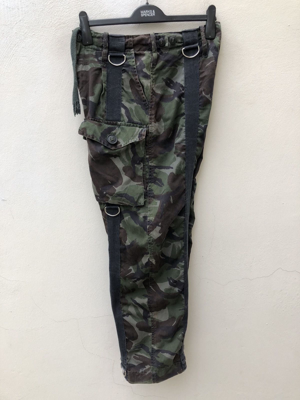 Vintage OCTA Reconstructed Camo Cargo Trouser Pant Size US 30 / EU 46 - 12 Thumbnail